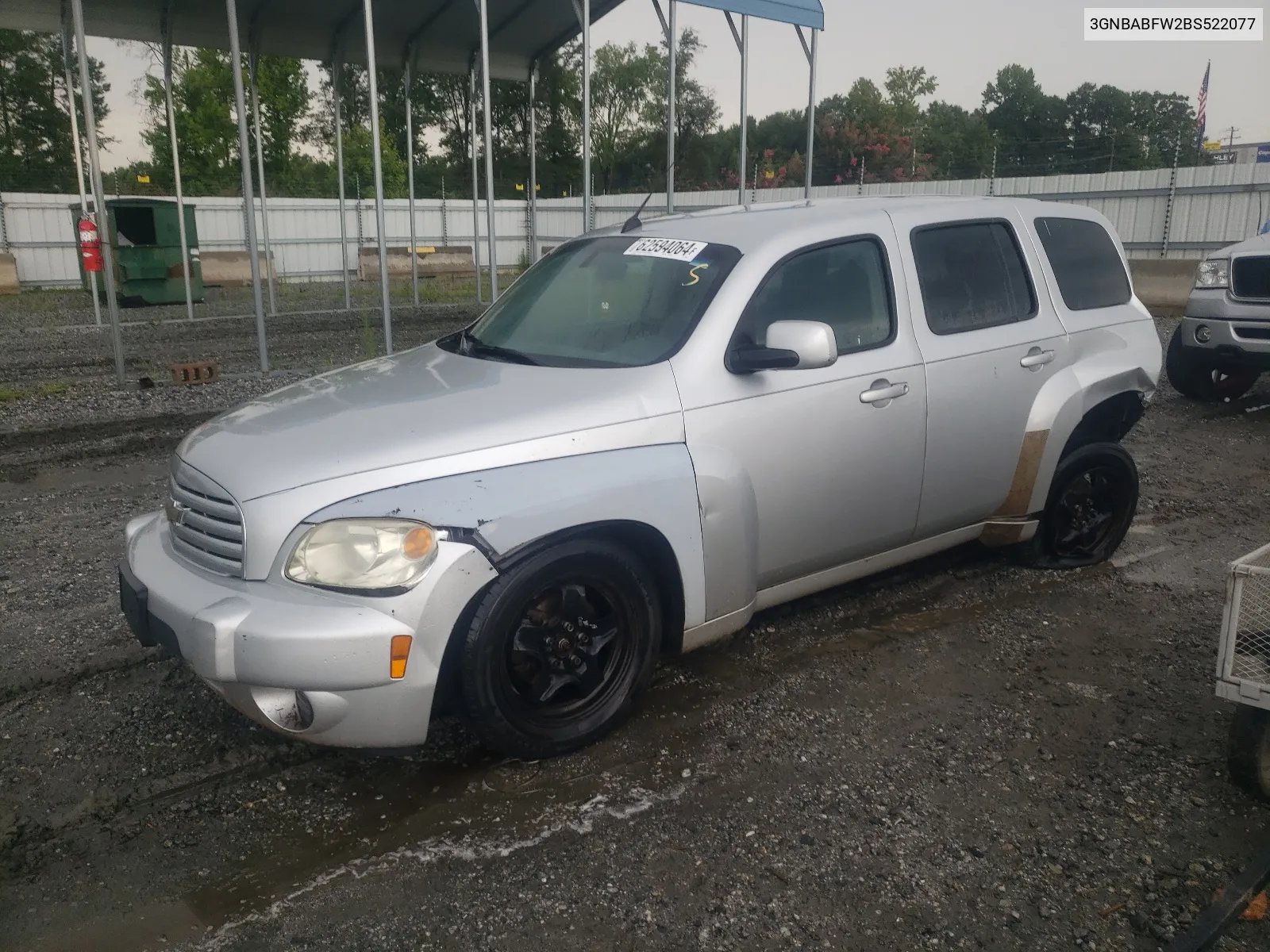 2011 Chevrolet Hhr Lt VIN: 3GNBABFW2BS522077 Lot: 62594064