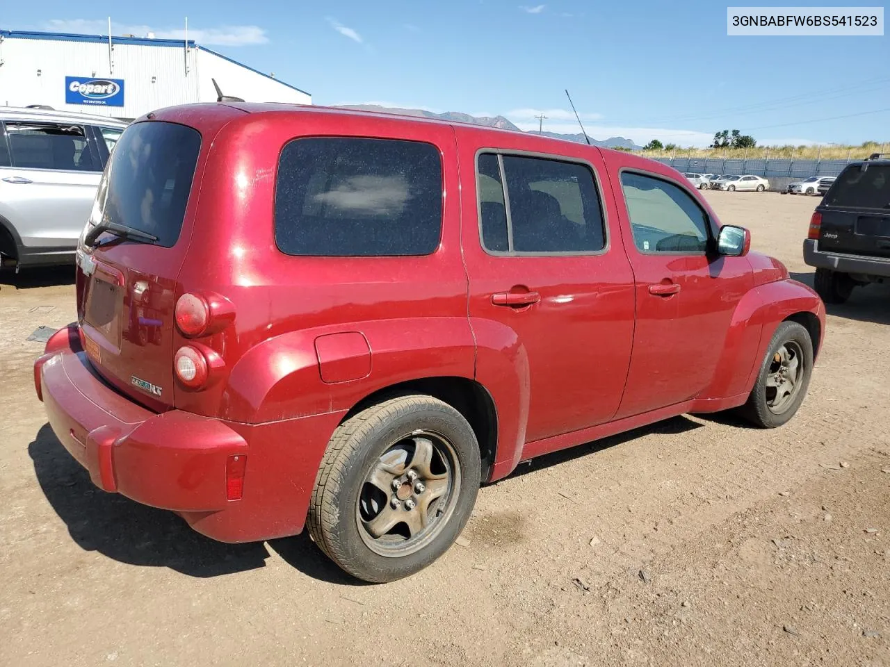 2011 Chevrolet Hhr Lt VIN: 3GNBABFW6BS541523 Lot: 62877954