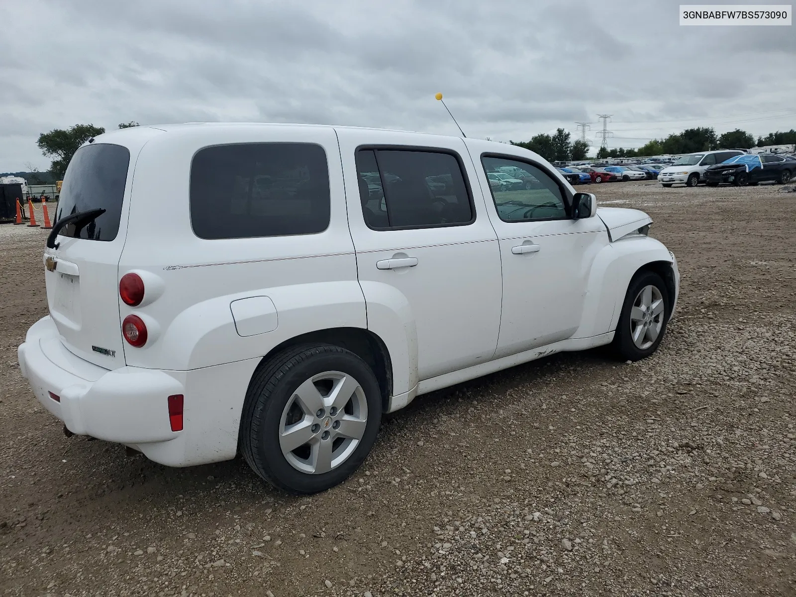 3GNBABFW7BS573090 2011 Chevrolet Hhr Lt