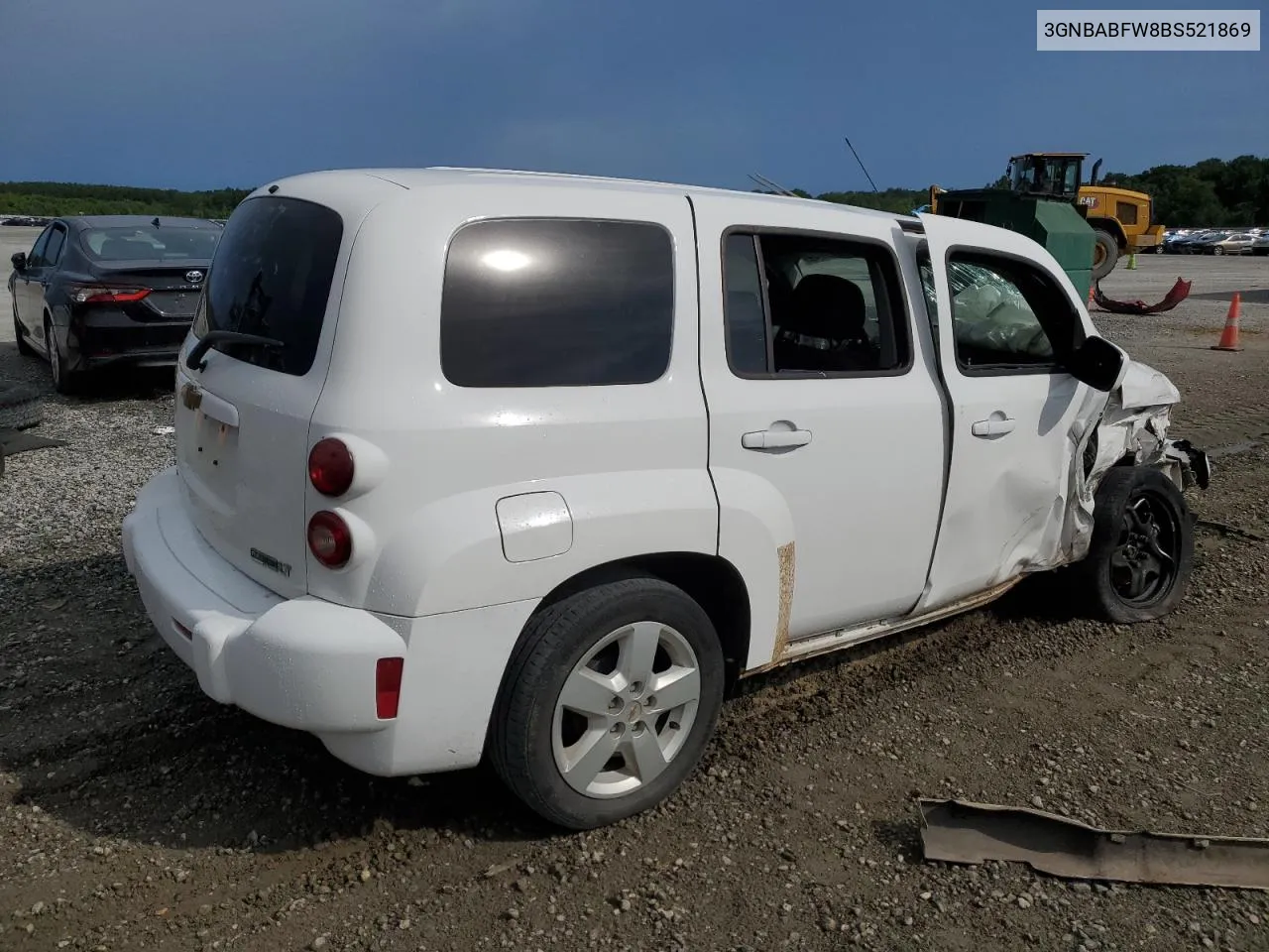 2011 Chevrolet Hhr Lt VIN: 3GNBABFW8BS521869 Lot: 63897304