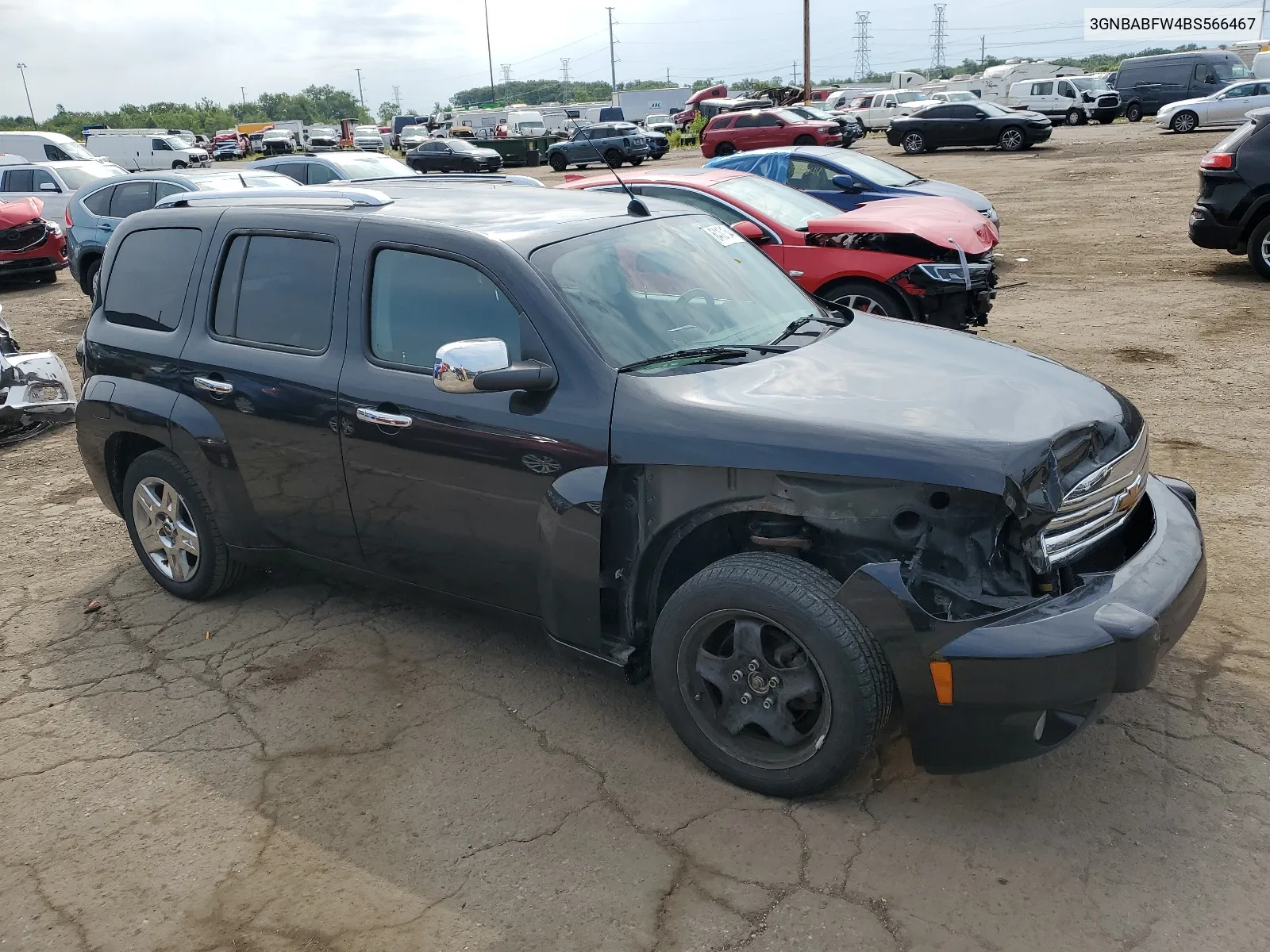 2011 Chevrolet Hhr Lt VIN: 3GNBABFW4BS566467 Lot: 64101544