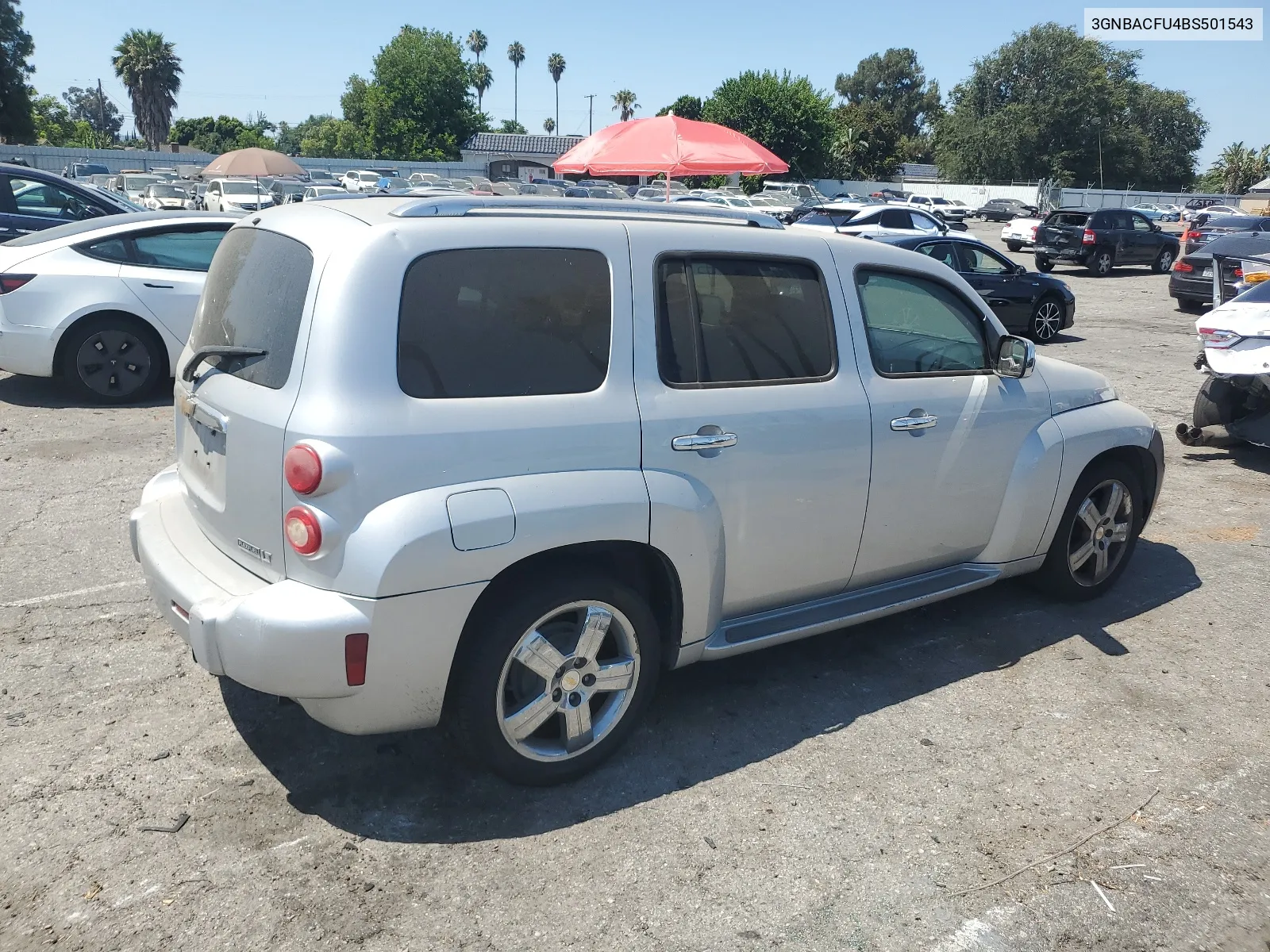 2011 Chevrolet Hhr Lt VIN: 3GNBACFU4BS501543 Lot: 64401184