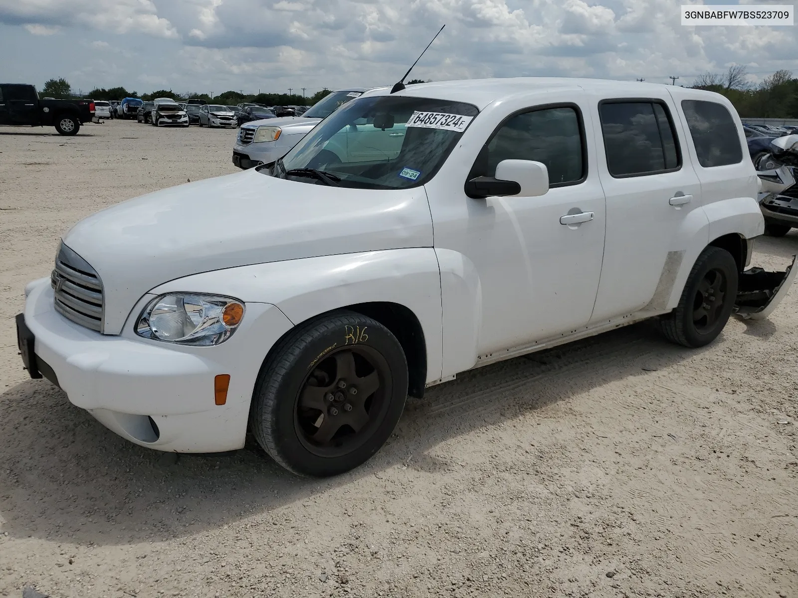 2011 Chevrolet Hhr Lt VIN: 3GNBABFW7BS523709 Lot: 64857324