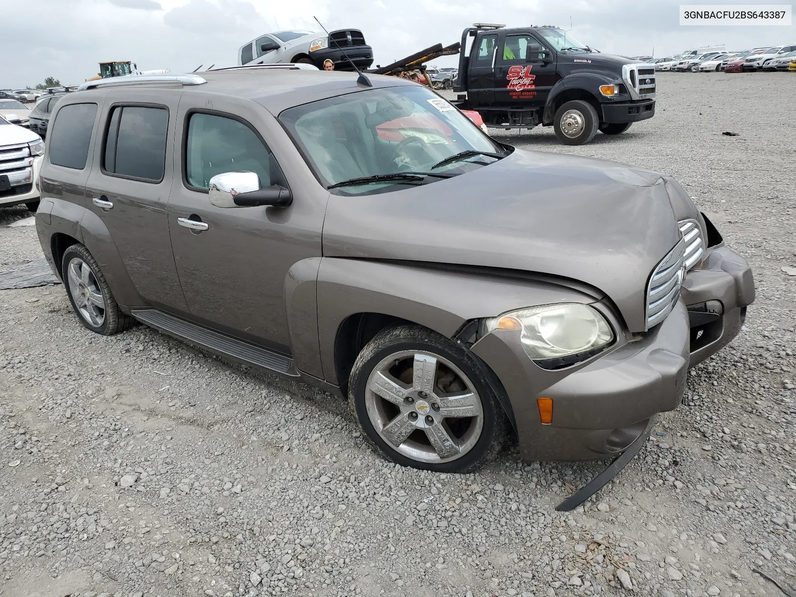 2011 Chevrolet Hhr Lt VIN: 3GNBACFU2BS643387 Lot: 65539344