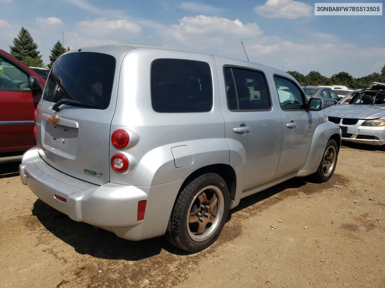 3GNBABFW7BS513505 2011 Chevrolet Hhr Lt