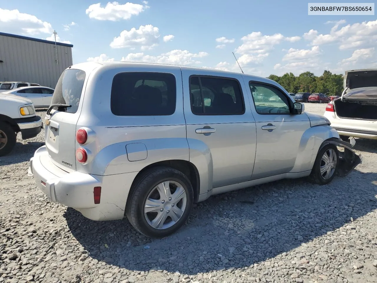 2011 Chevrolet Hhr Lt VIN: 3GNBABFW7BS650654 Lot: 68823384