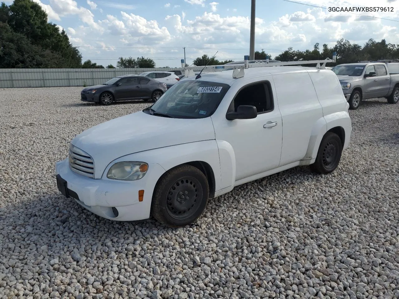 2011 Chevrolet Hhr Panel Ls VIN: 3GCAAAFWXBS579612 Lot: 68933154