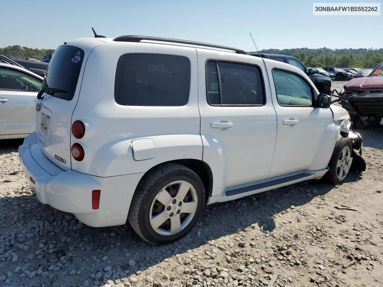 2011 Chevrolet Hhr Ls VIN: 3GNBAAFW1BS552262 Lot: 69902314