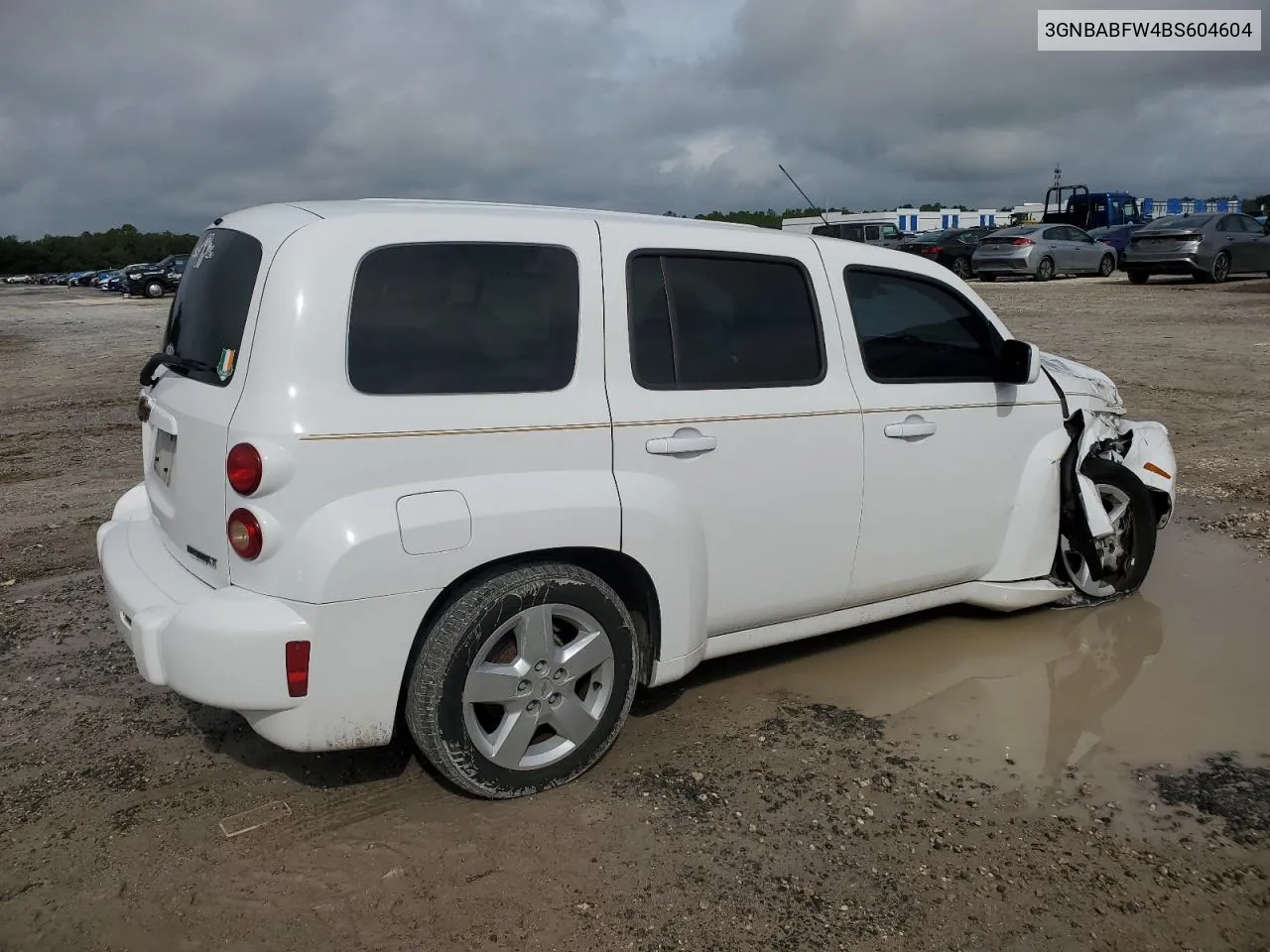 2011 Chevrolet Hhr Lt VIN: 3GNBABFW4BS604604 Lot: 70035174