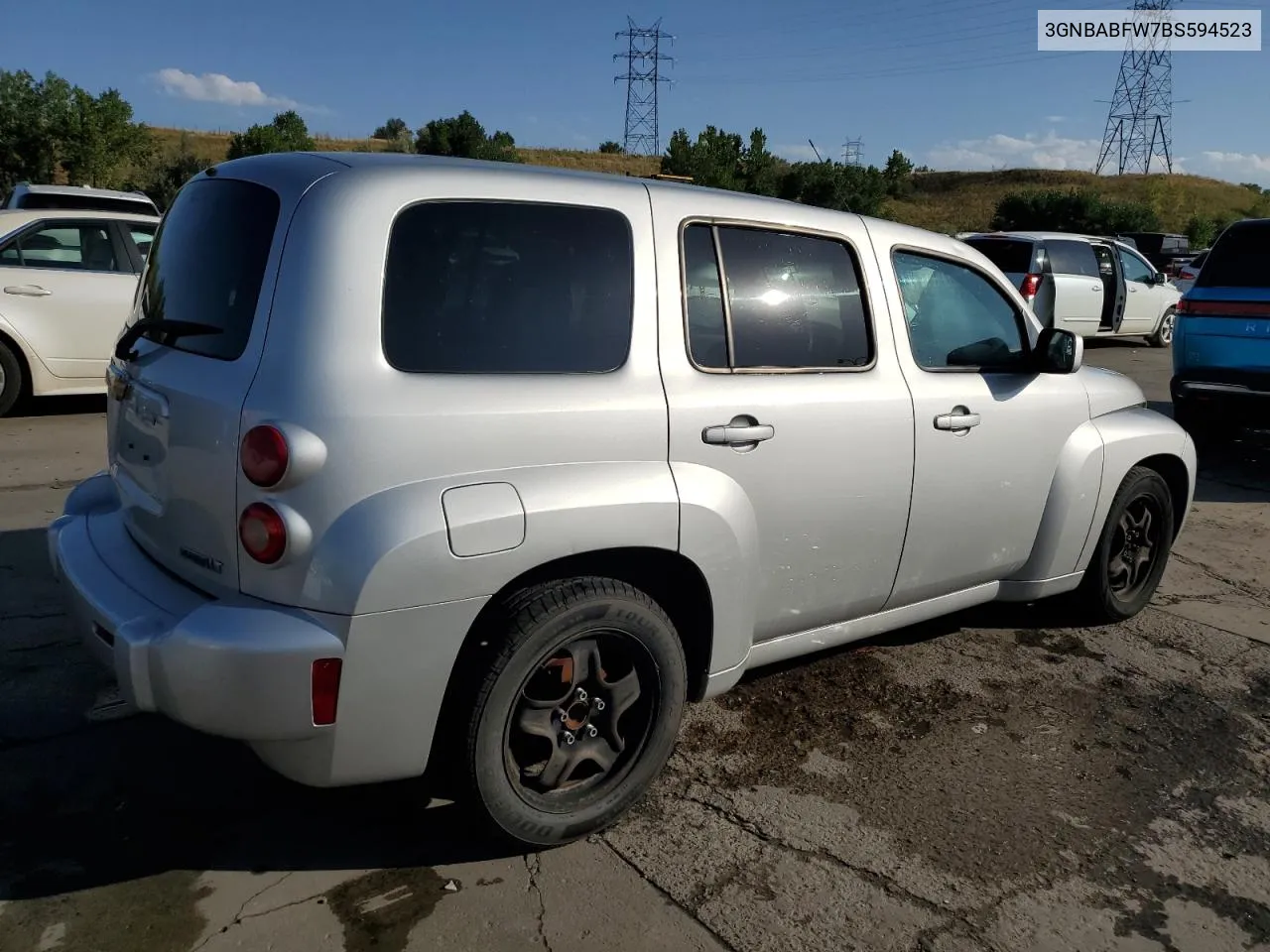 2011 Chevrolet Hhr Lt VIN: 3GNBABFW7BS594523 Lot: 71222244