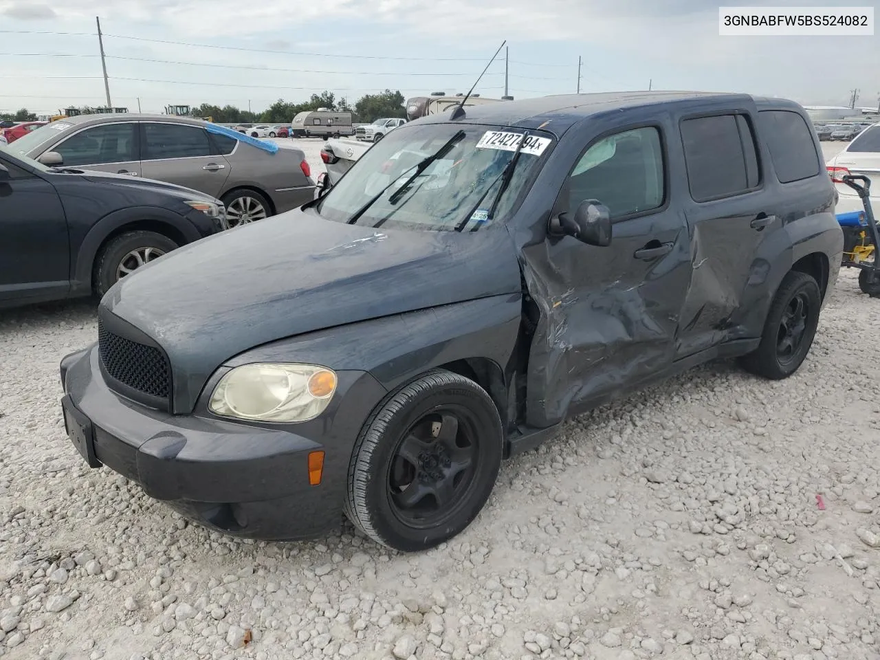 2011 Chevrolet Hhr Lt VIN: 3GNBABFW5BS524082 Lot: 72427494