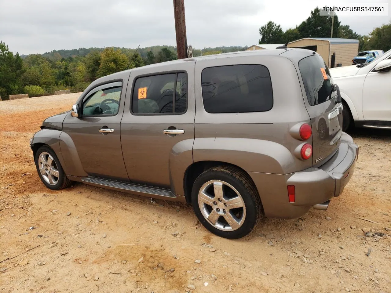 2011 Chevrolet Hhr Lt VIN: 3GNBACFU5BS547561 Lot: 72761944