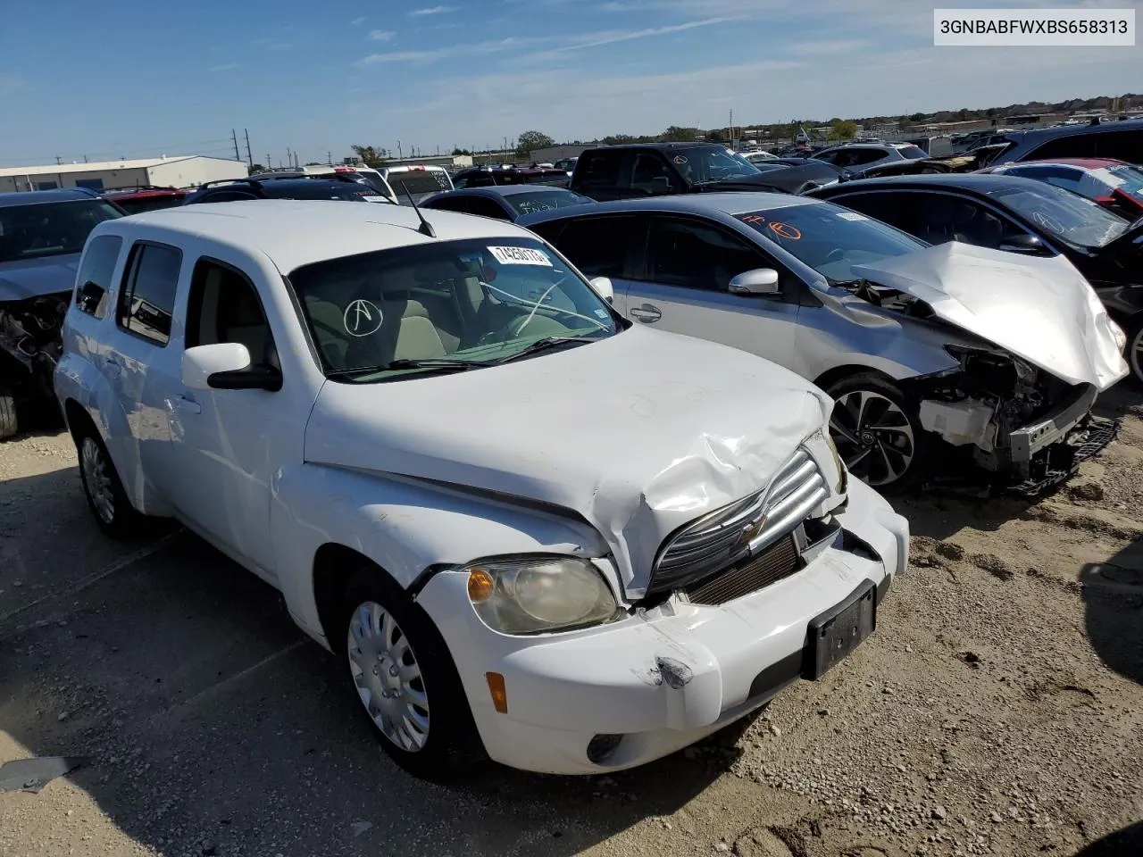 2011 Chevrolet Hhr Lt VIN: 3GNBABFWXBS658313 Lot: 74250173