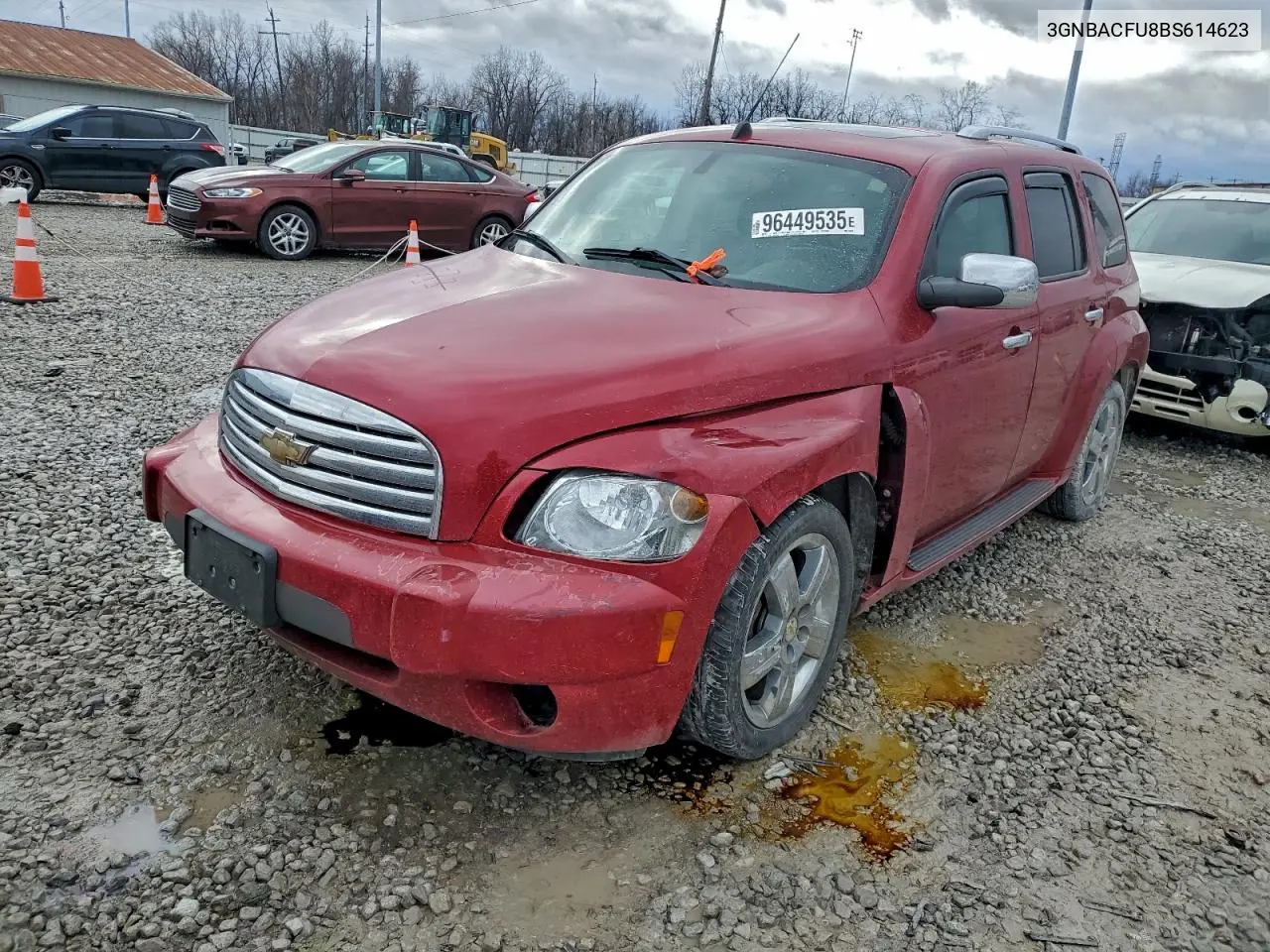 3GNBACFU8BS614623 2011 Chevrolet Hhr Lt