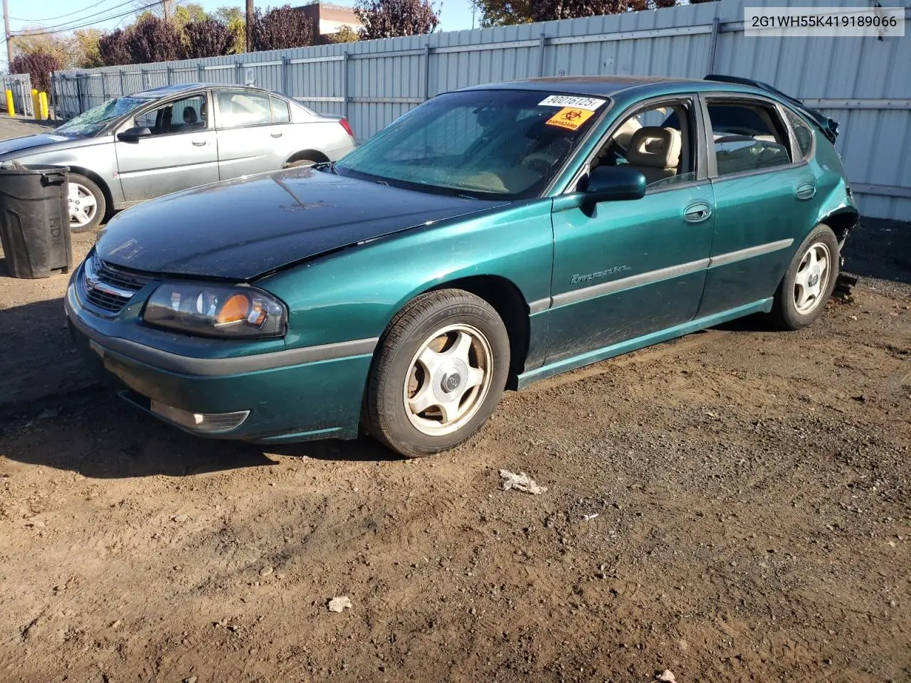 2G1WH55K419189066 2001 Chevrolet Impala Ls