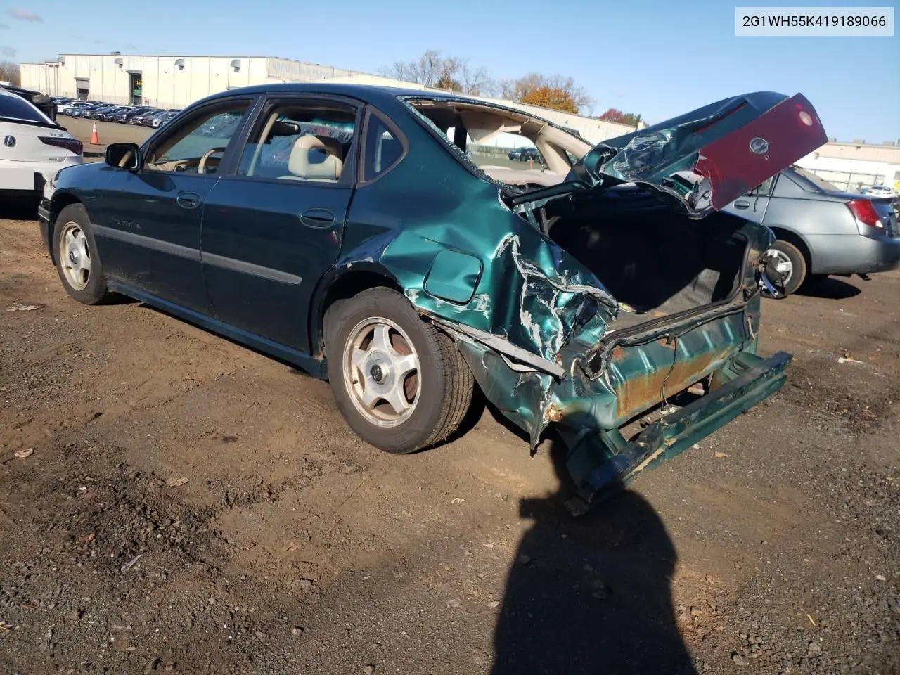 2G1WH55K419189066 2001 Chevrolet Impala Ls