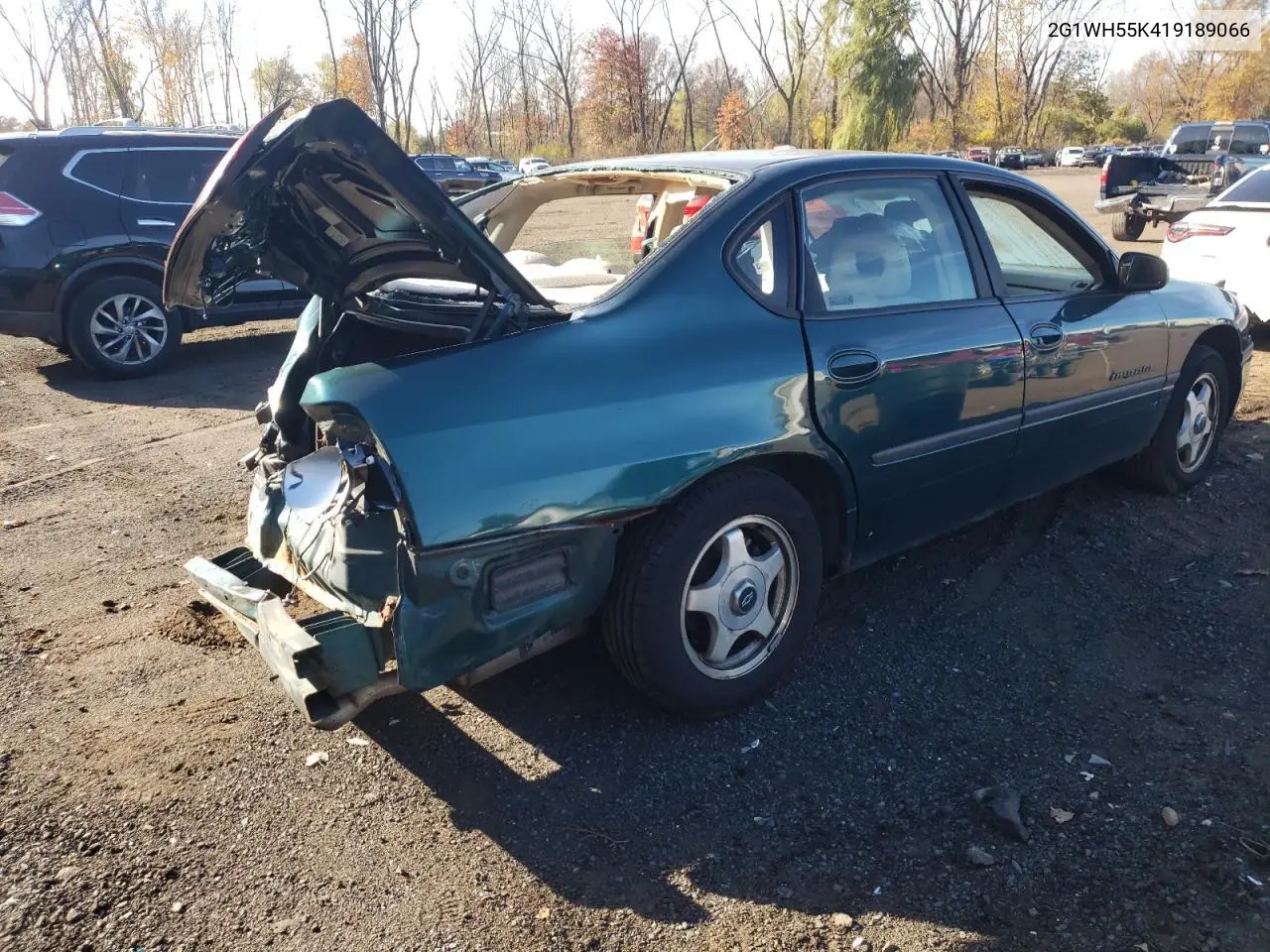 2G1WH55K419189066 2001 Chevrolet Impala Ls