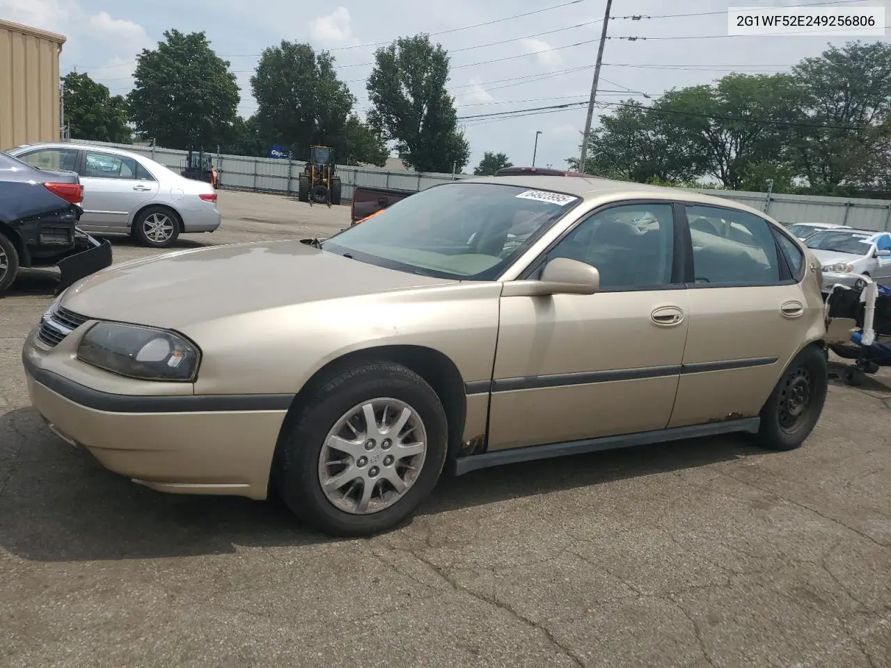 2G1WF52E249256806 2004 Chevrolet Impala