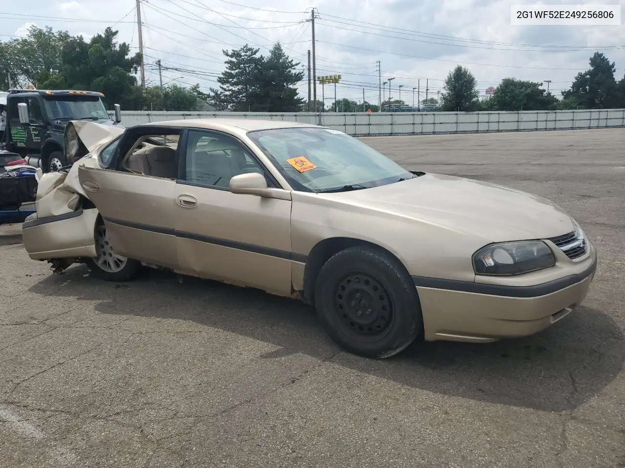 2G1WF52E249256806 2004 Chevrolet Impala