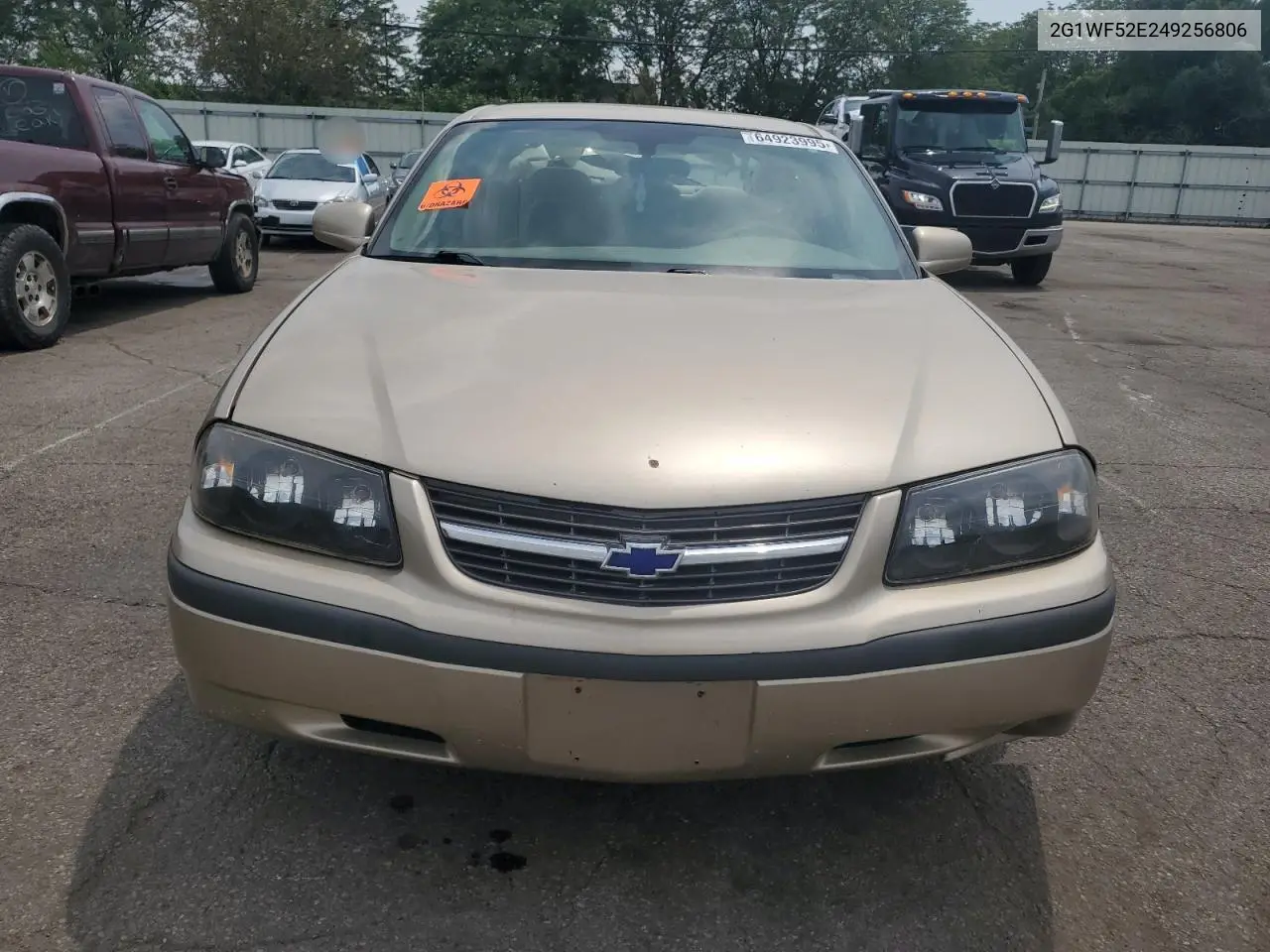 2G1WF52E249256806 2004 Chevrolet Impala
