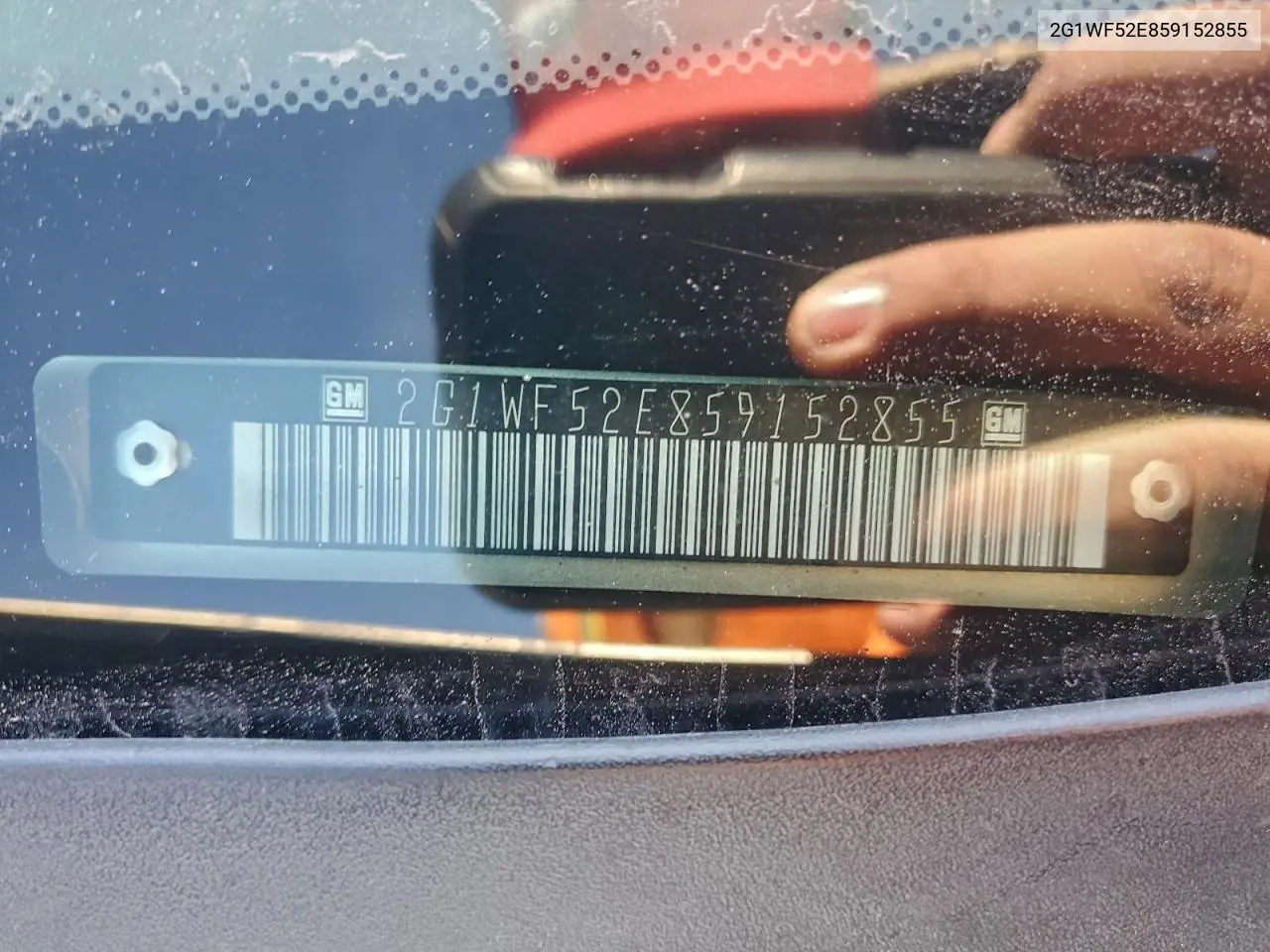 2G1WF52E859152855 2005 Chev Impala