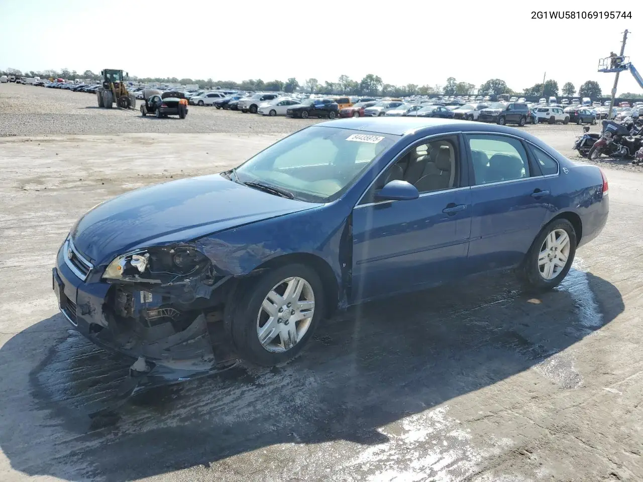 2G1WU581069195744 2006 Chevrolet Impala Ltz