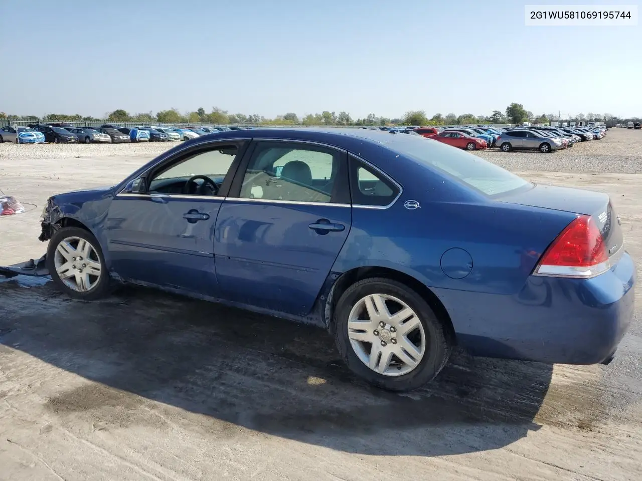 2G1WU581069195744 2006 Chevrolet Impala Ltz