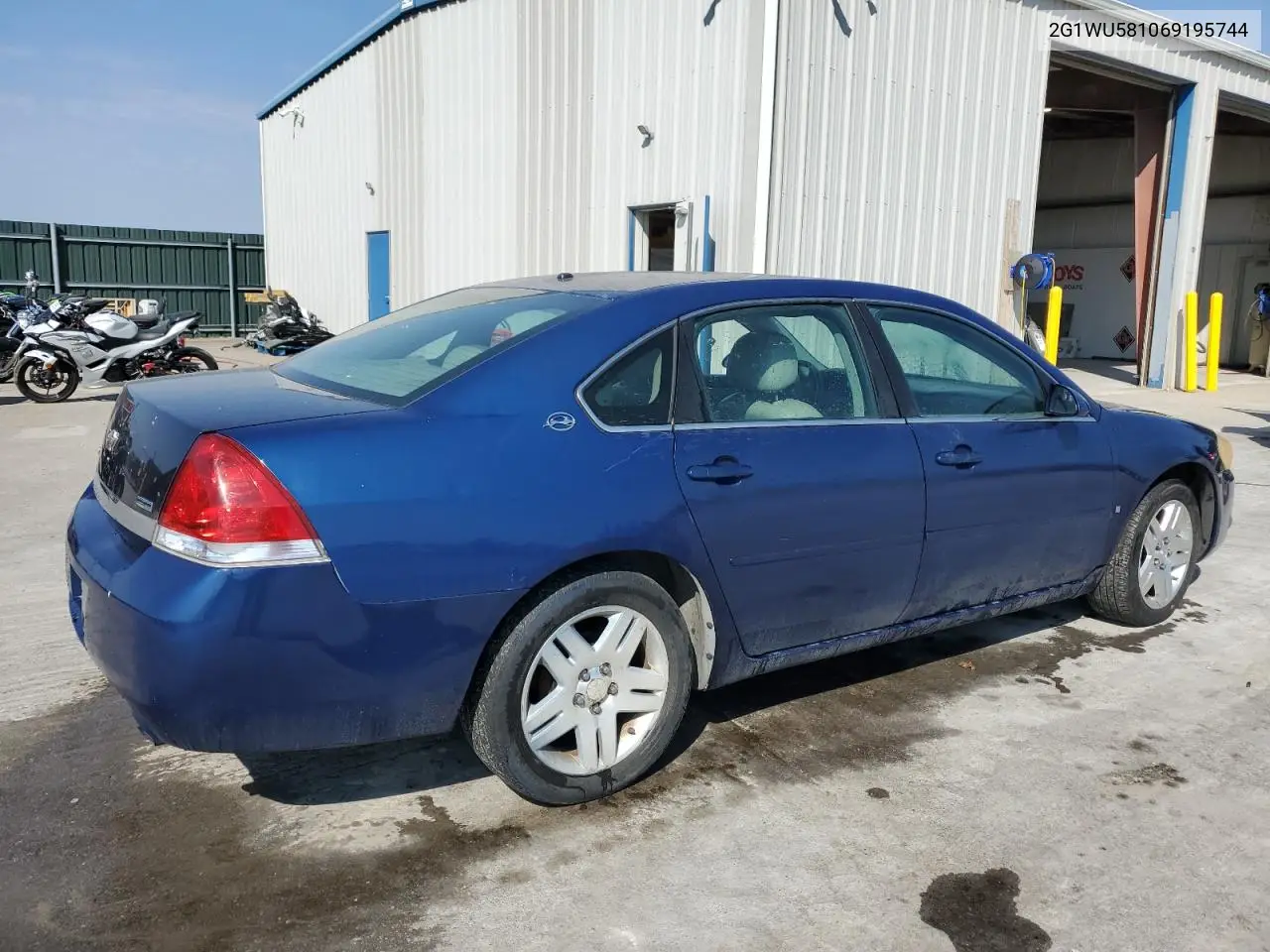 2G1WU581069195744 2006 Chevrolet Impala Ltz