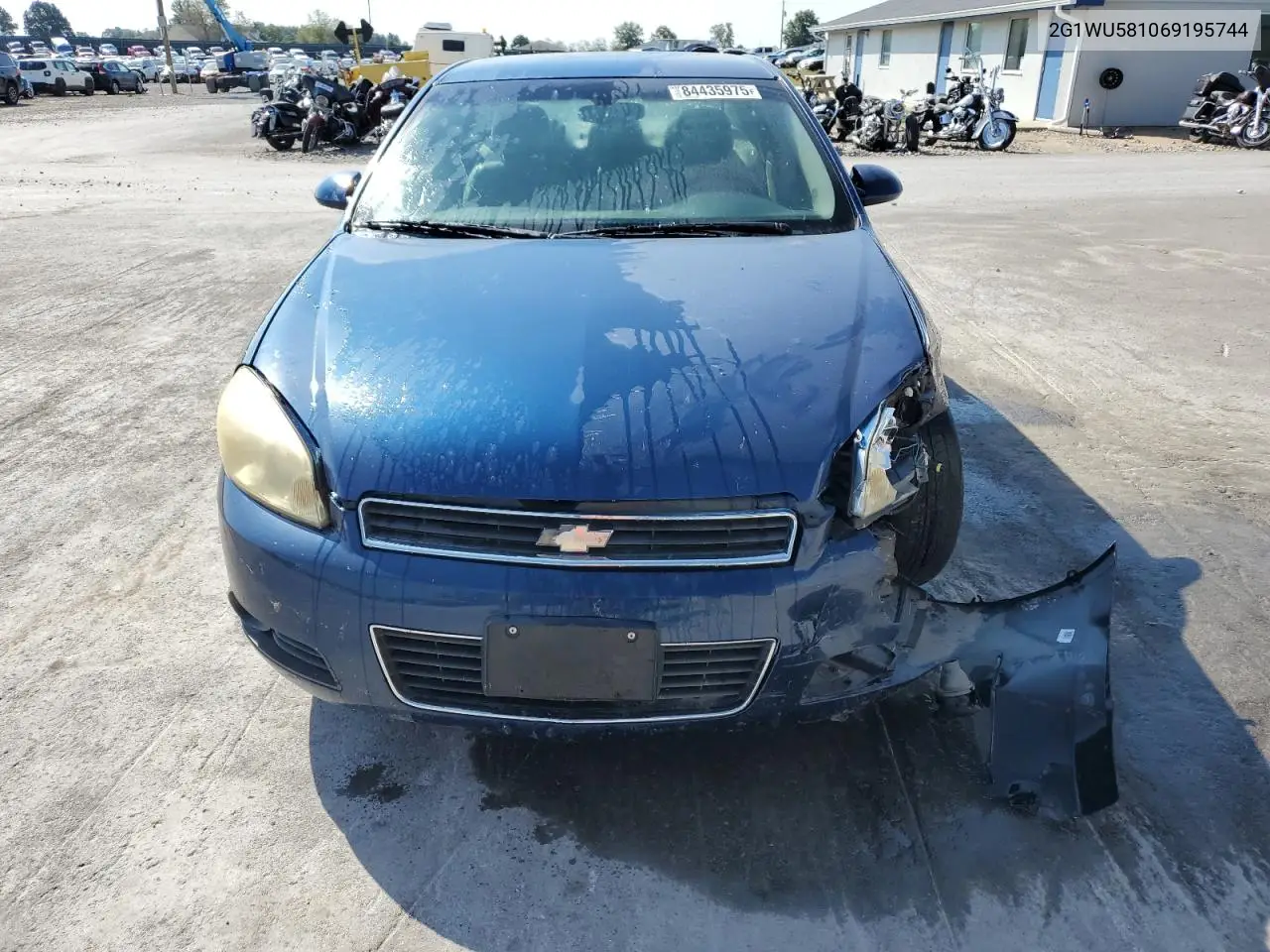 2G1WU581069195744 2006 Chevrolet Impala Ltz