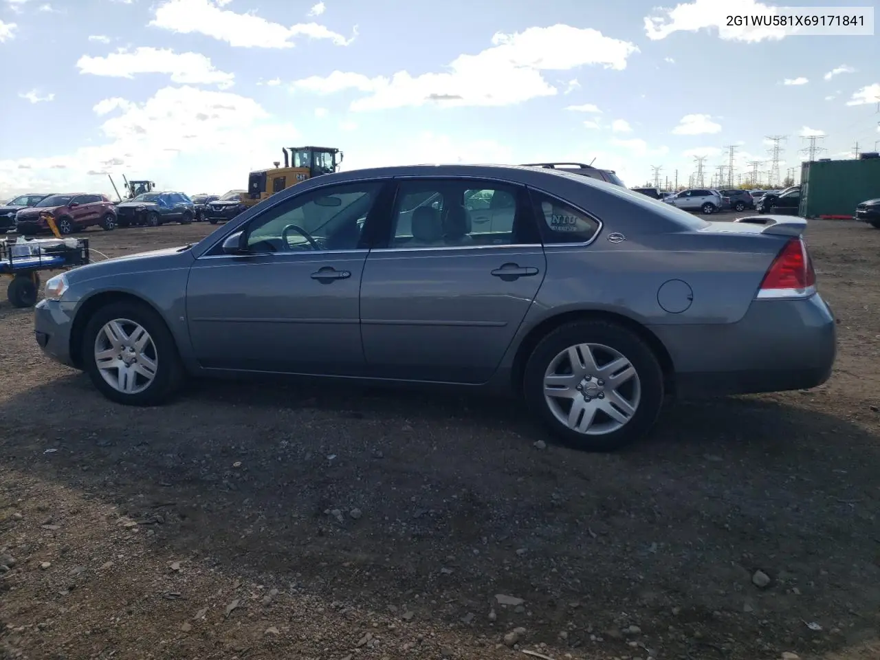 2G1WU581X69171841 2006 Chevrolet Impala Ltz