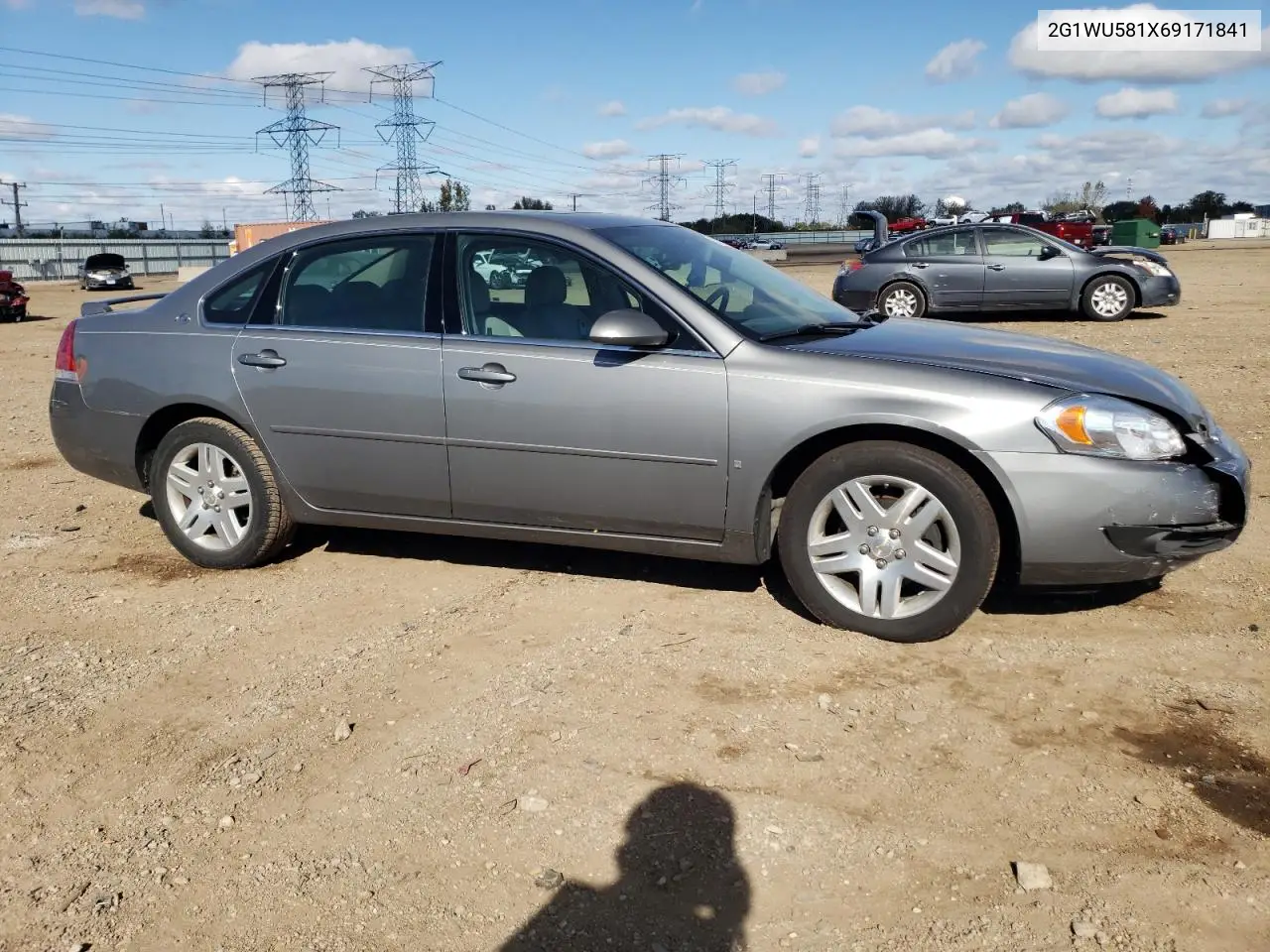 2G1WU581X69171841 2006 Chevrolet Impala Ltz