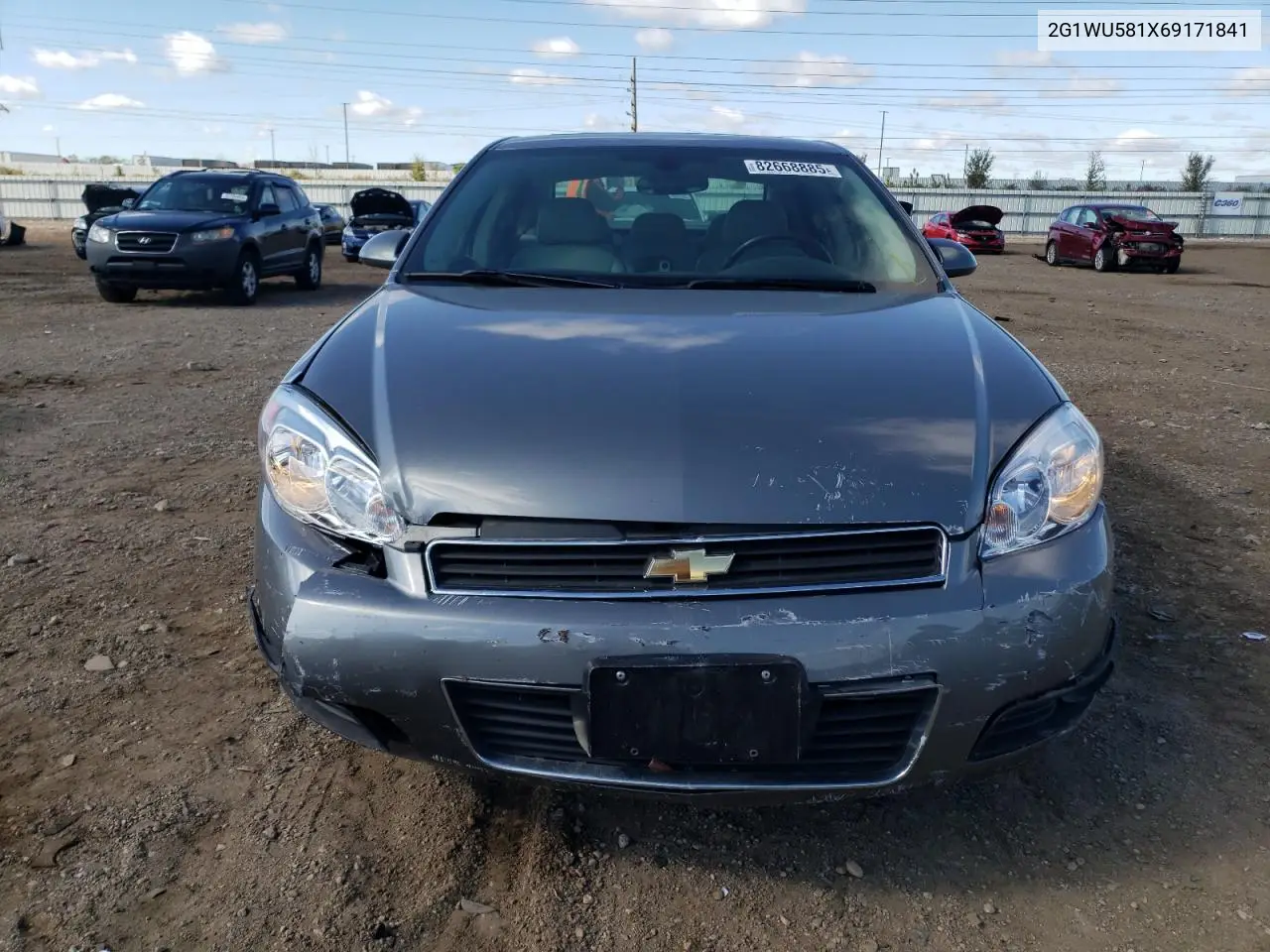 2G1WU581X69171841 2006 Chevrolet Impala Ltz