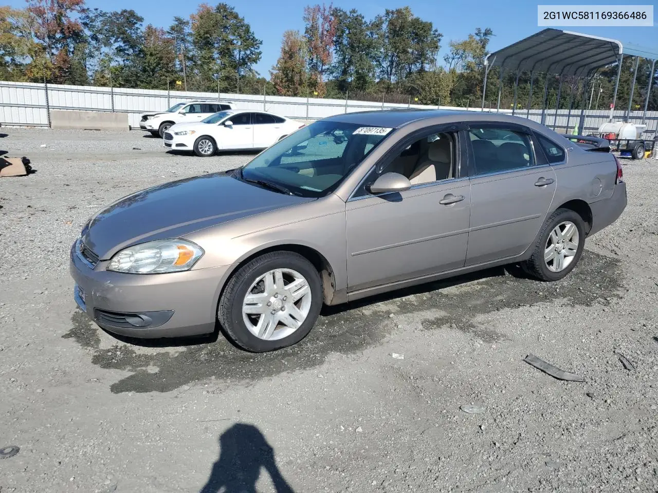 2G1WC581169366486 2006 Chevrolet Impala Lt