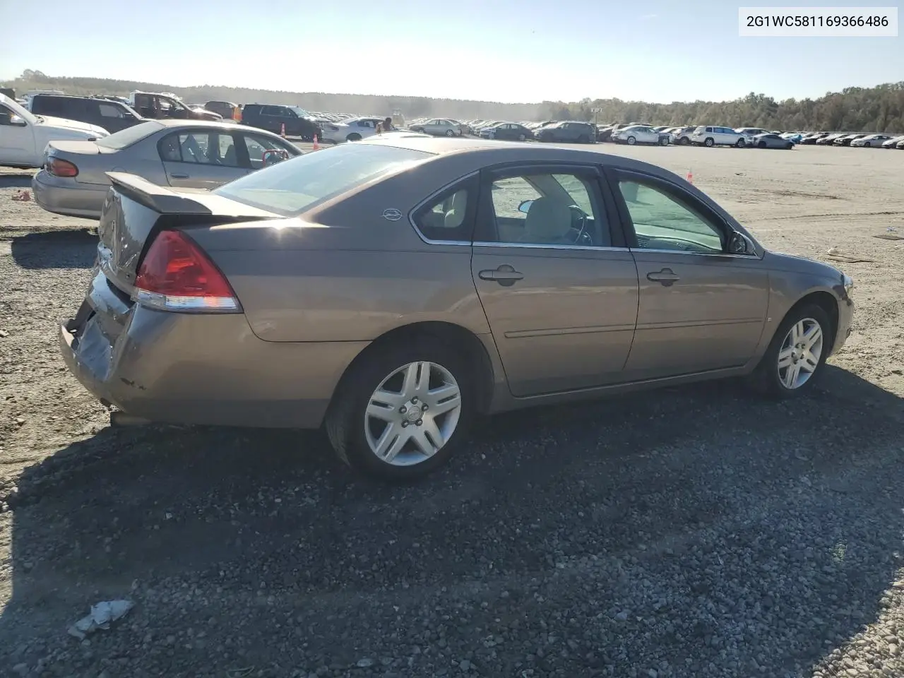 2G1WC581169366486 2006 Chevrolet Impala Lt