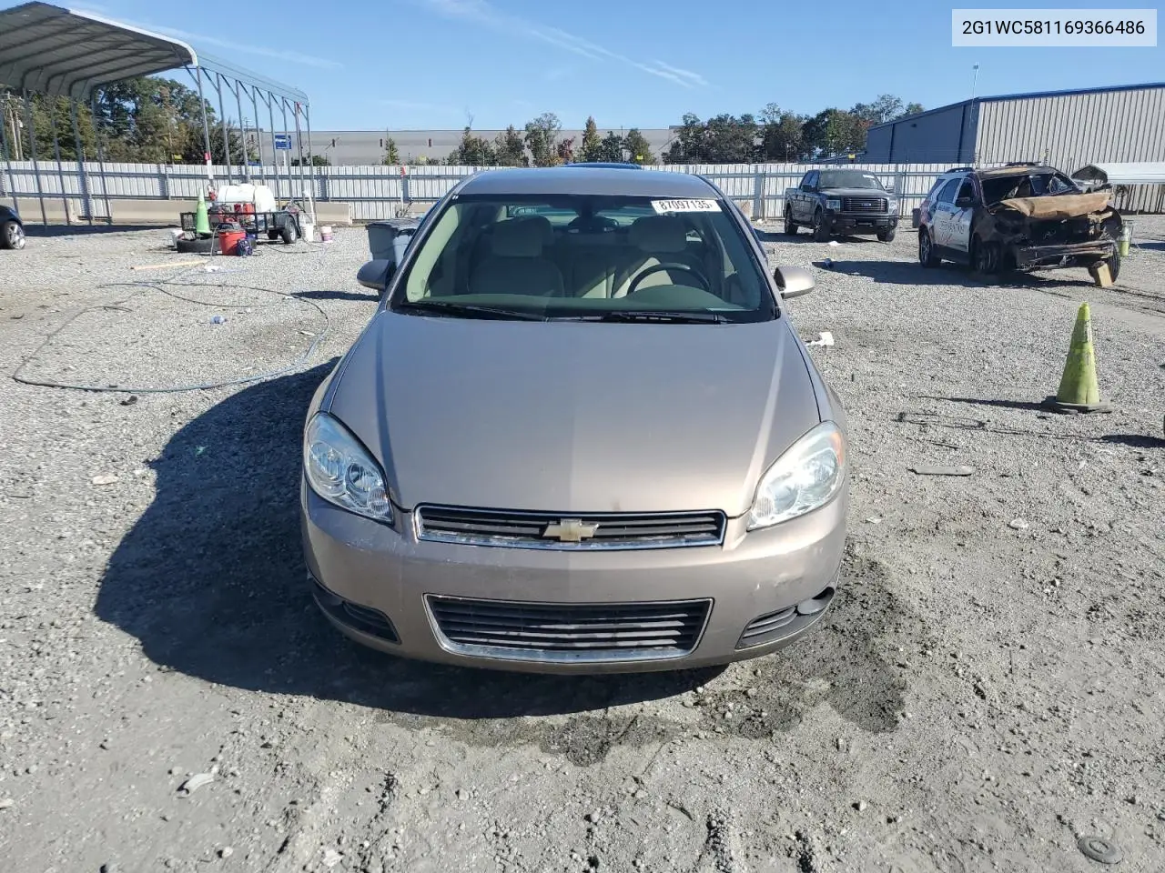 2G1WC581169366486 2006 Chevrolet Impala Lt