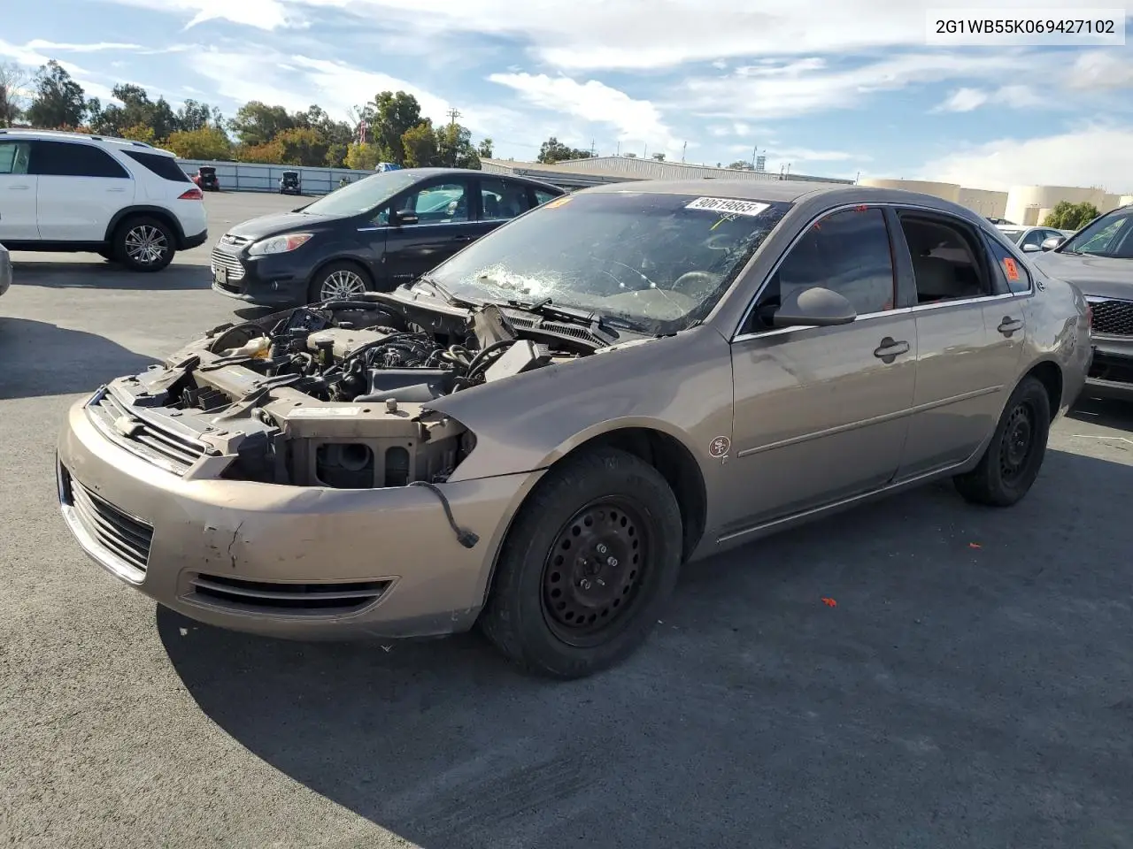 2G1WB55K069427102 2006 Chevrolet Impala Ls
