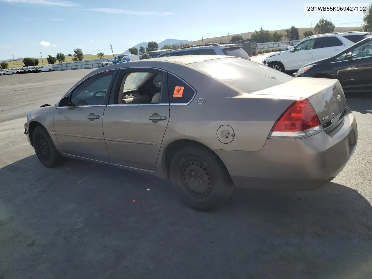 2G1WB55K069427102 2006 Chevrolet Impala Ls