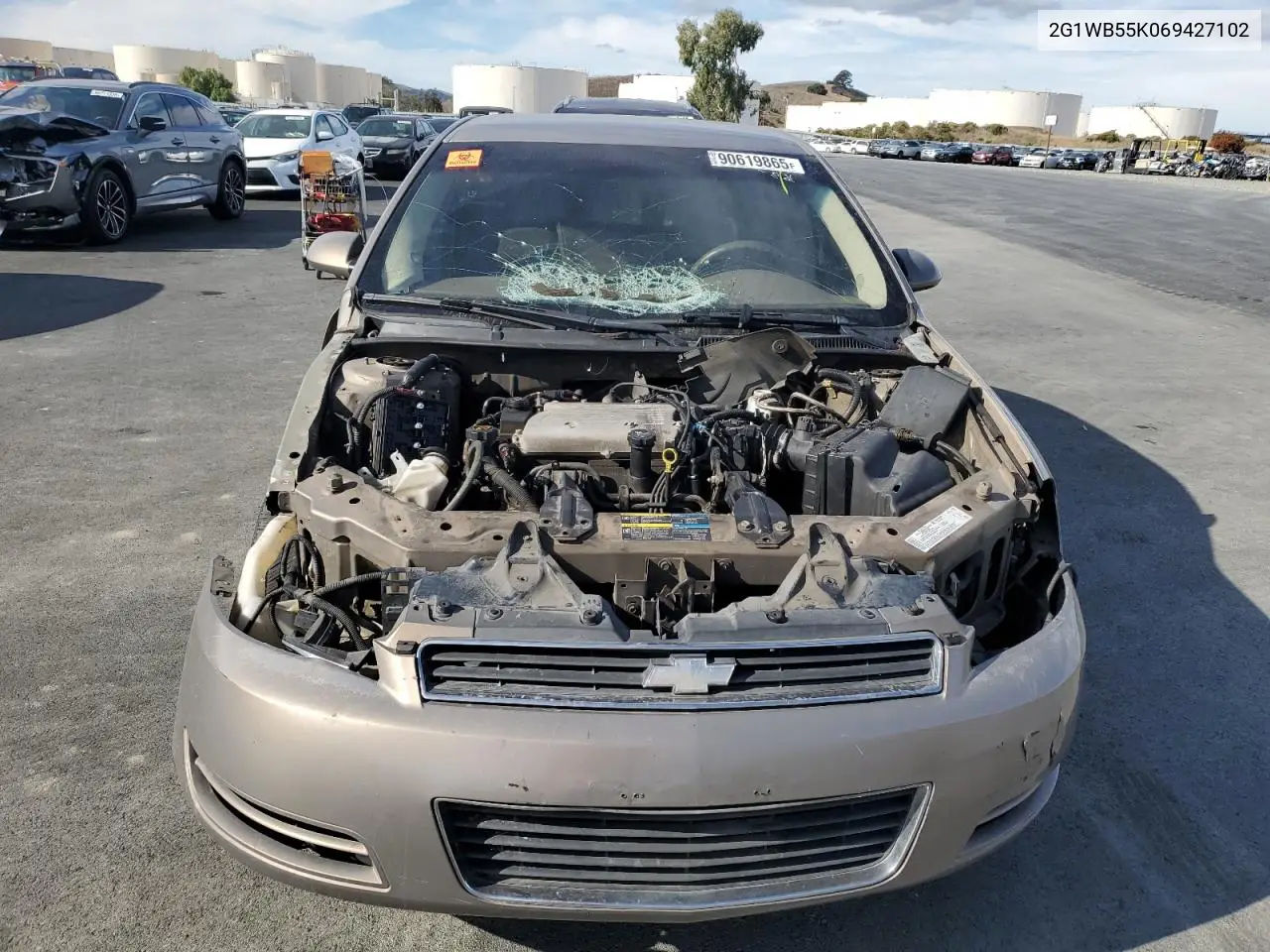 2G1WB55K069427102 2006 Chevrolet Impala Ls