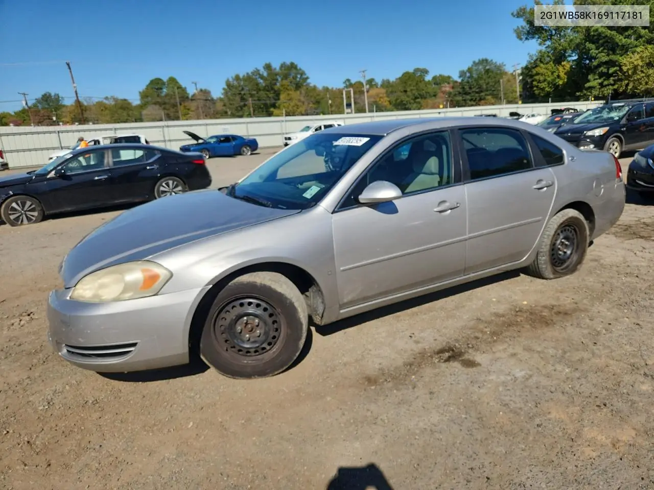 2G1WB58K169117181 2006 Chevrolet Impala Ls
