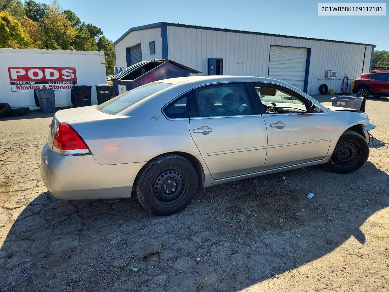 2G1WB58K169117181 2006 Chevrolet Impala Ls