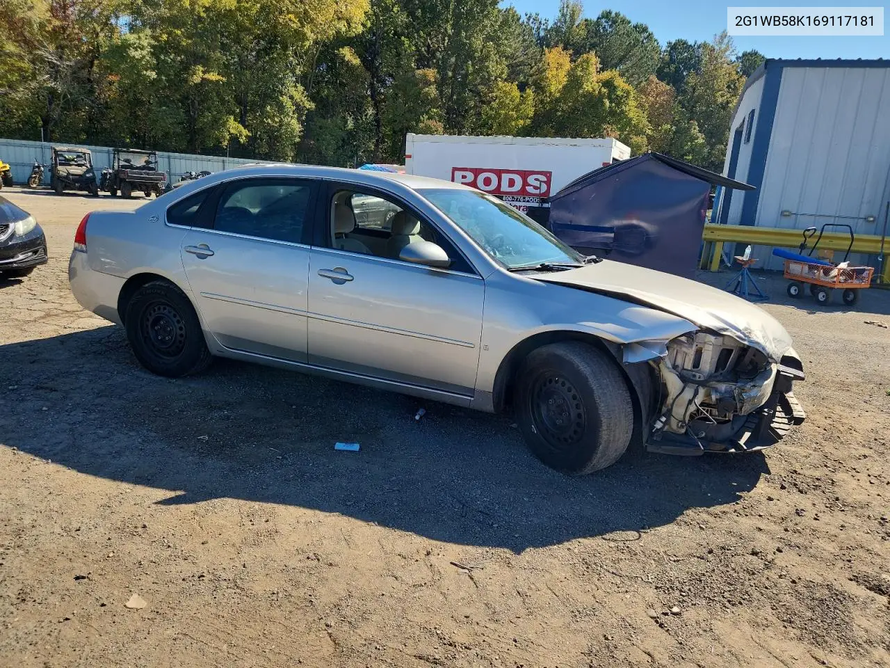 2G1WB58K169117181 2006 Chevrolet Impala Ls