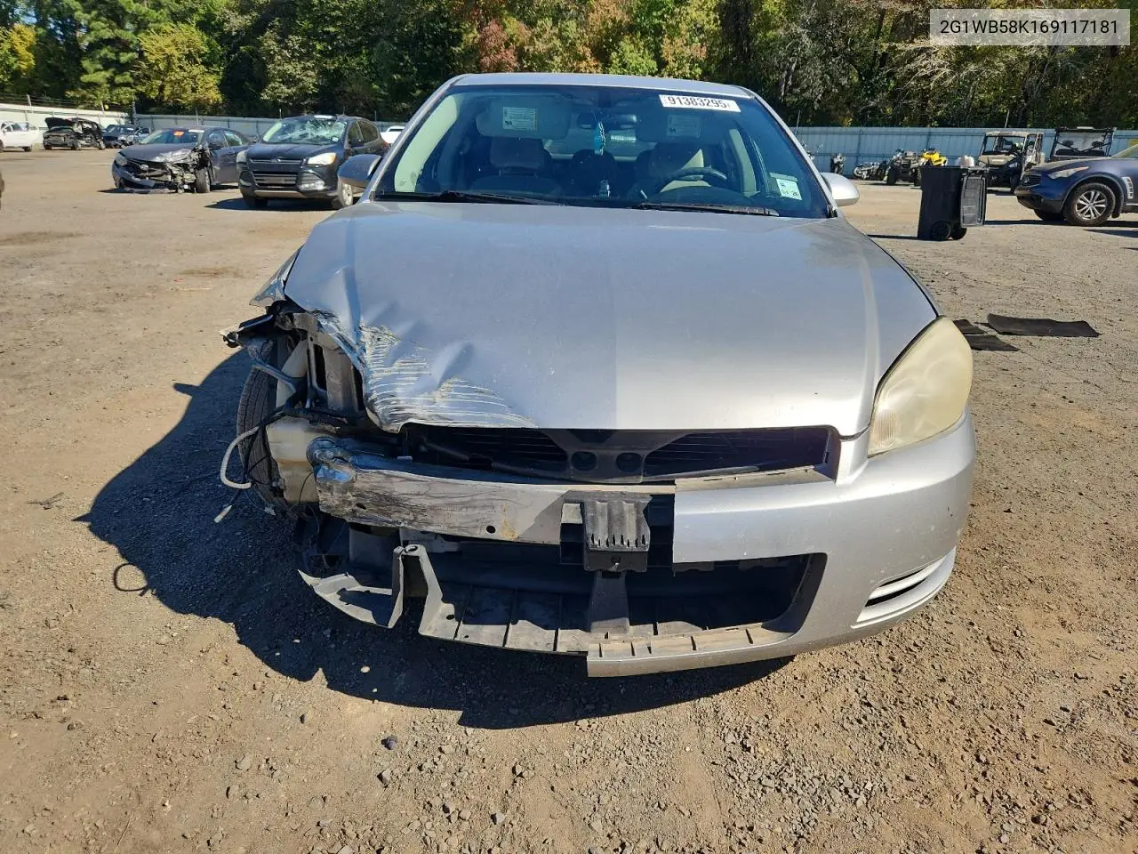 2G1WB58K169117181 2006 Chevrolet Impala Ls