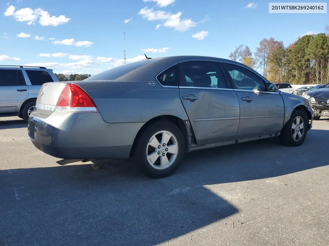 2G1WT58K269240162 2006 Chevrolet Impala Lt