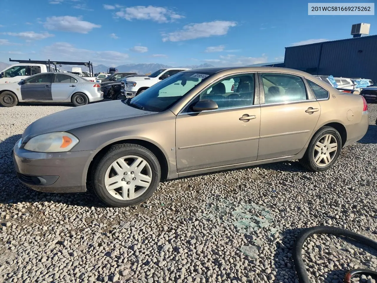 2G1WC581669275262 2006 Chevrolet Impala Lt