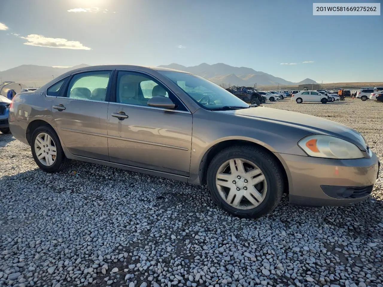 2G1WC581669275262 2006 Chevrolet Impala Lt