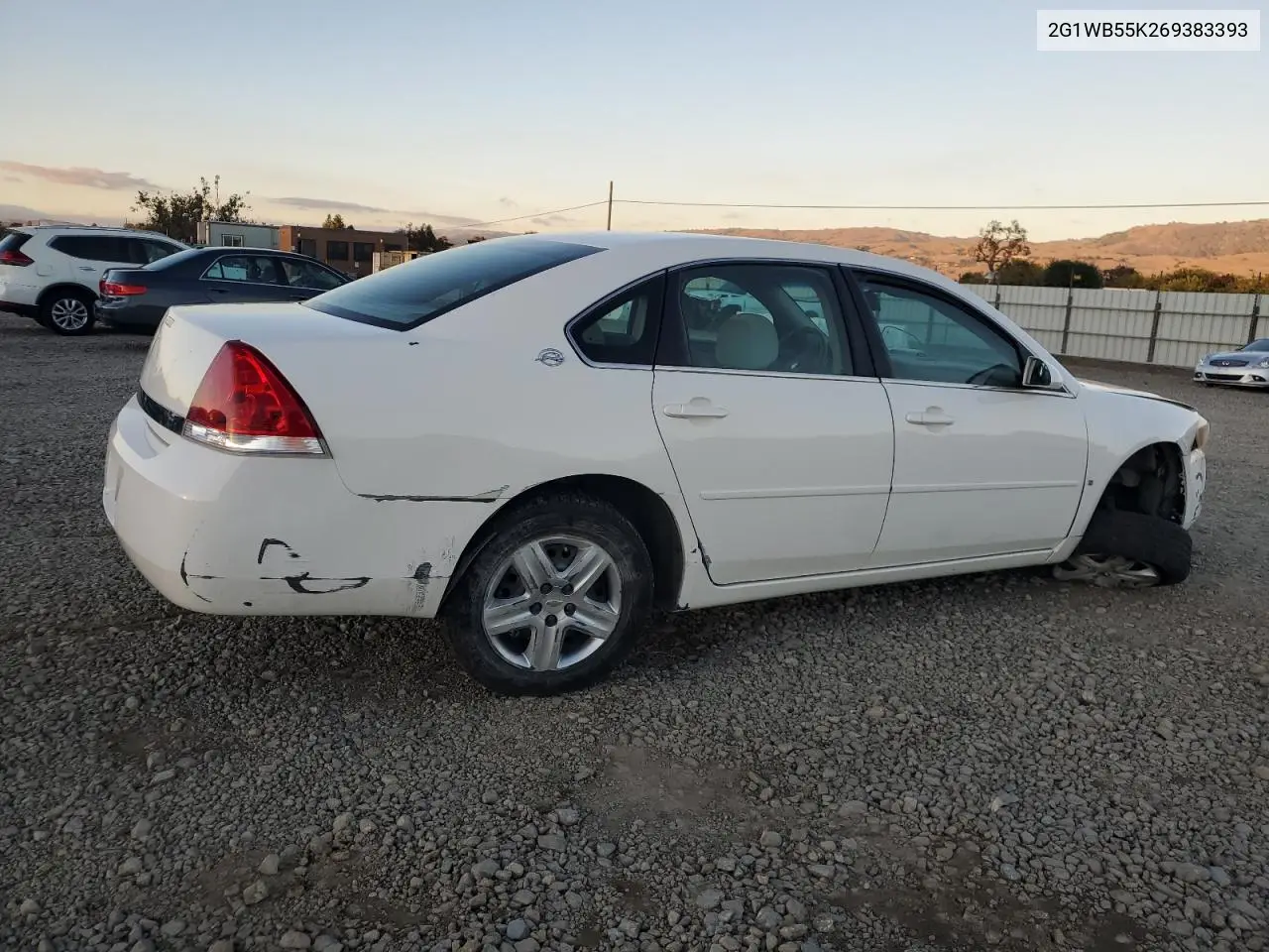2G1WB55K269383393 2006 Chevrolet Impala Ls