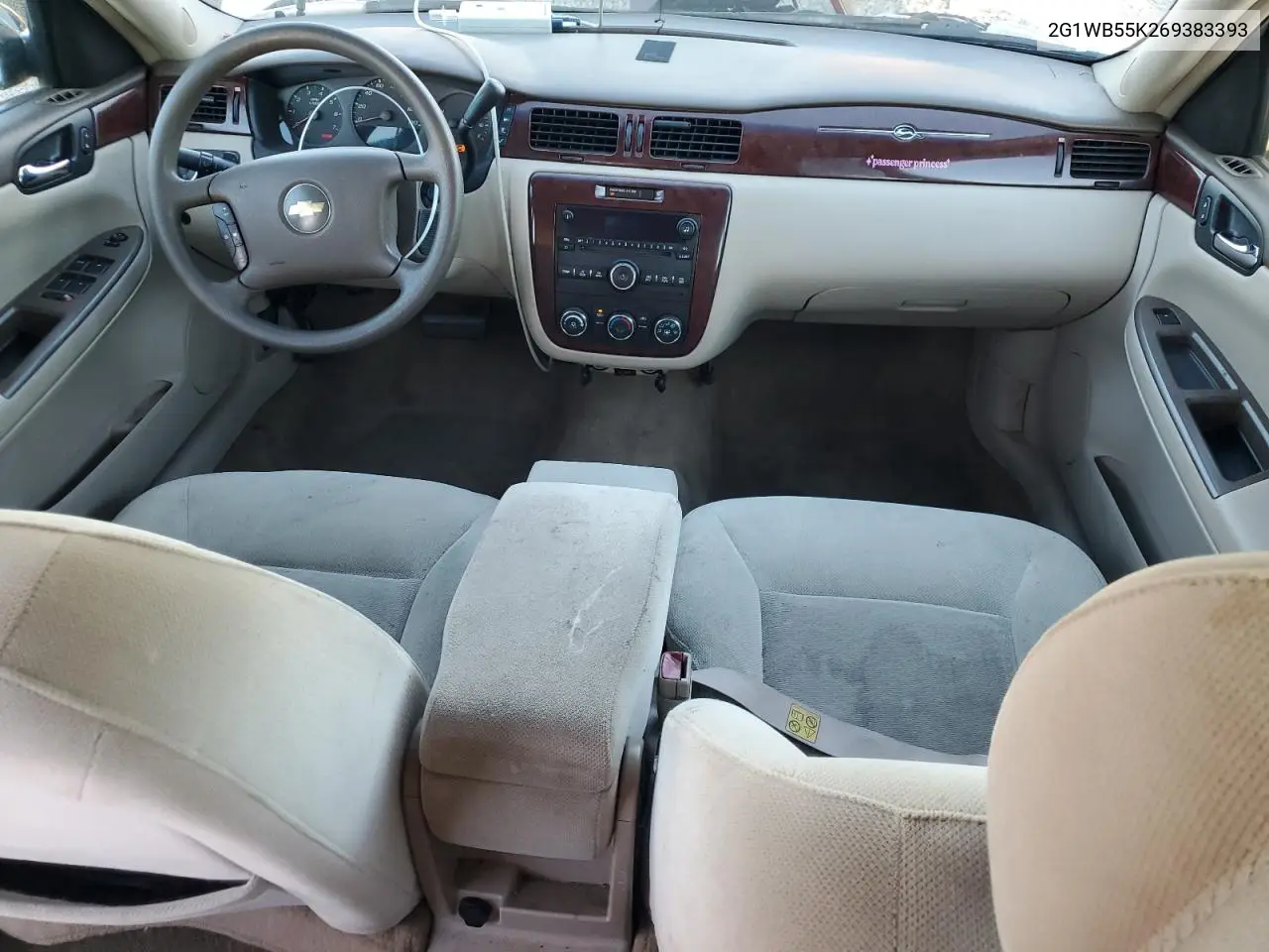 2G1WB55K269383393 2006 Chevrolet Impala Ls