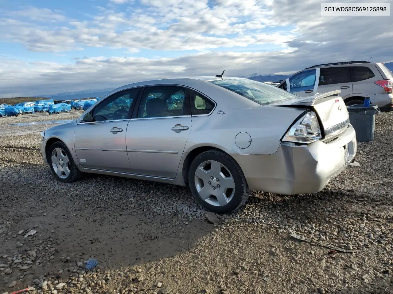 2G1WD58C569125898 2006 Chevrolet Impala Super Sport