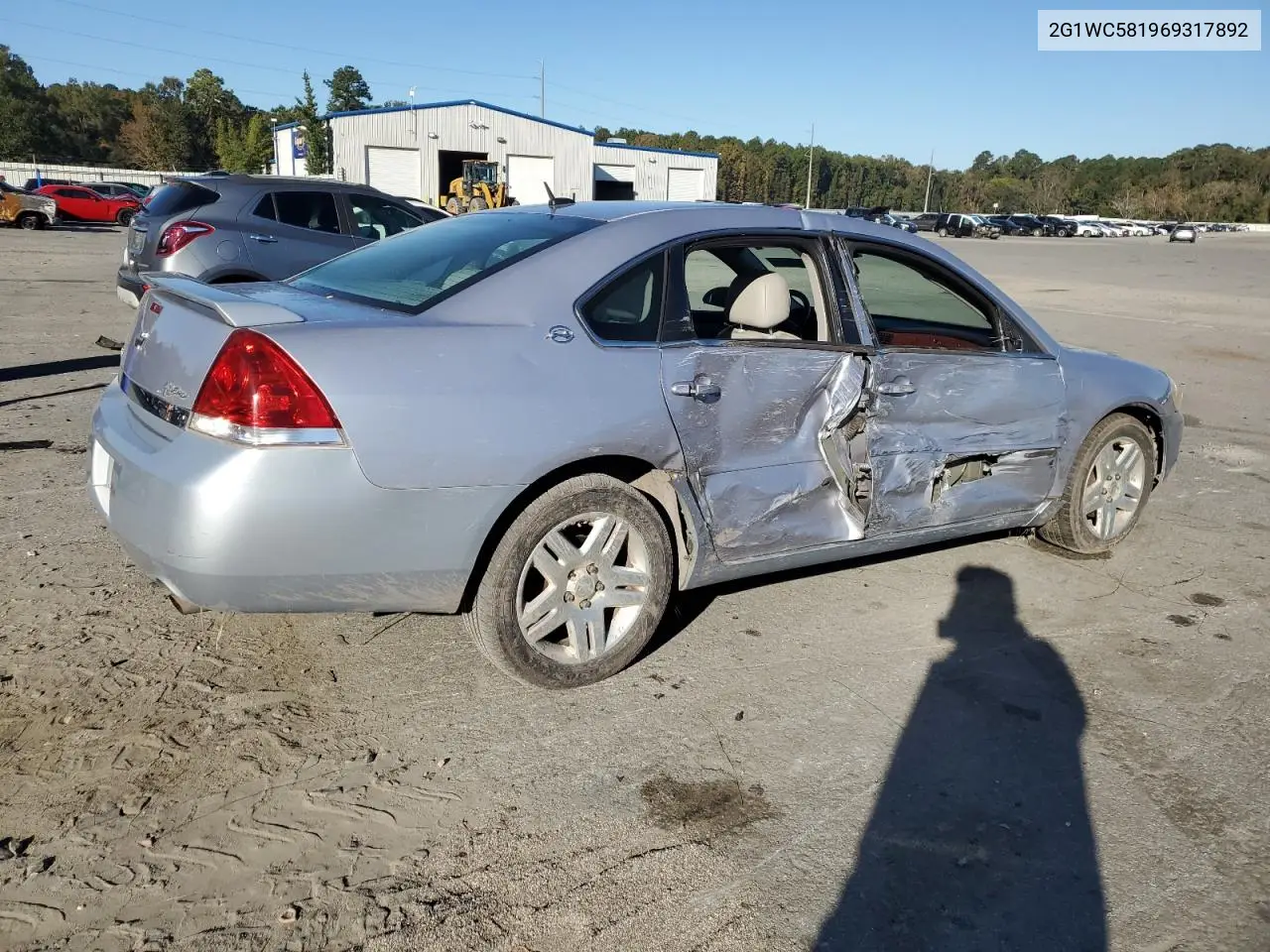 2G1WC581969317892 2006 Chevrolet Impala Lt