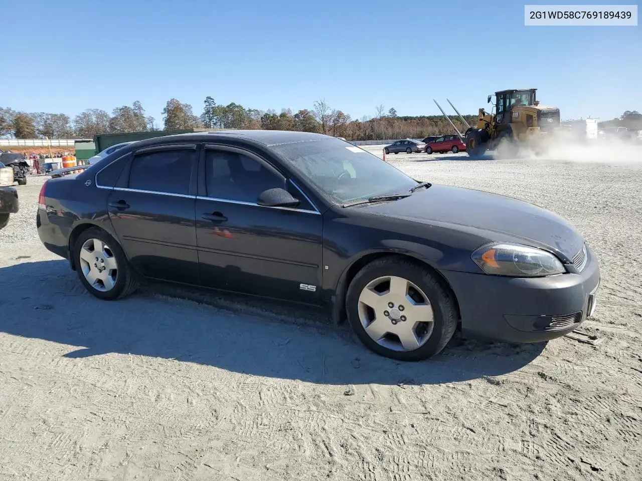 2G1WD58C769189439 2006 Chevrolet Impala Super Sport